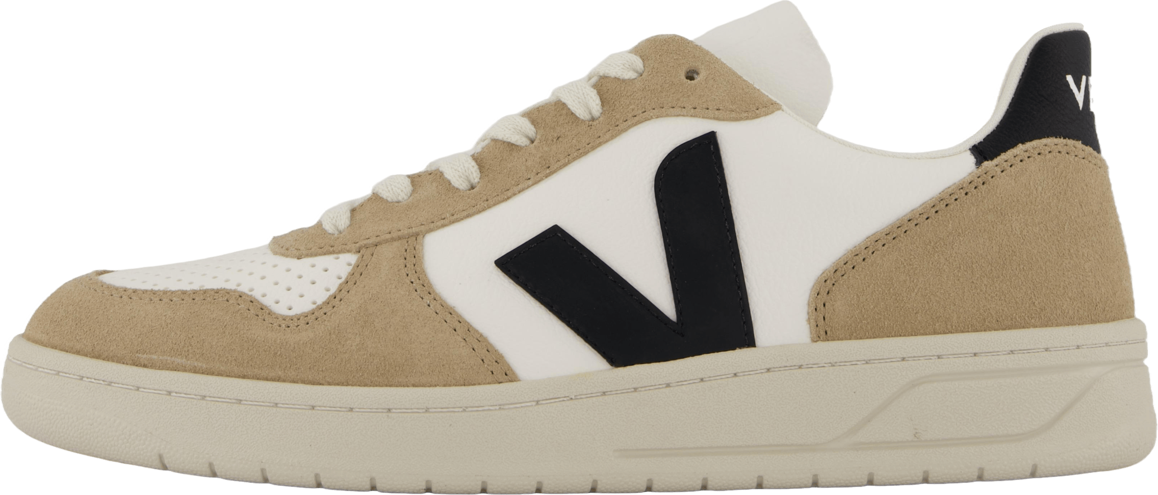V-10 Extra-white/black/sahara, Male, Scarpe, Sneakers, Sneakers, Nero/Bianca, EU 40
