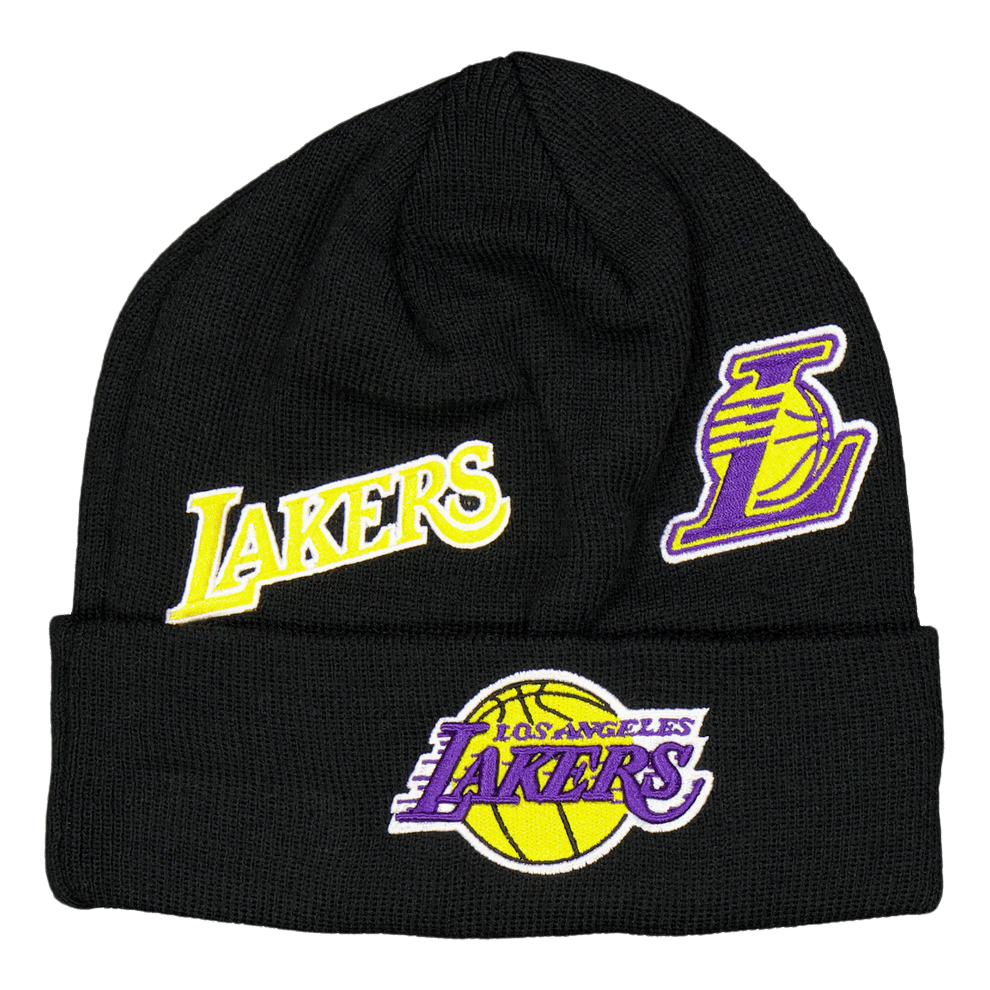 LAKERS MULTI PATCH BEANIE