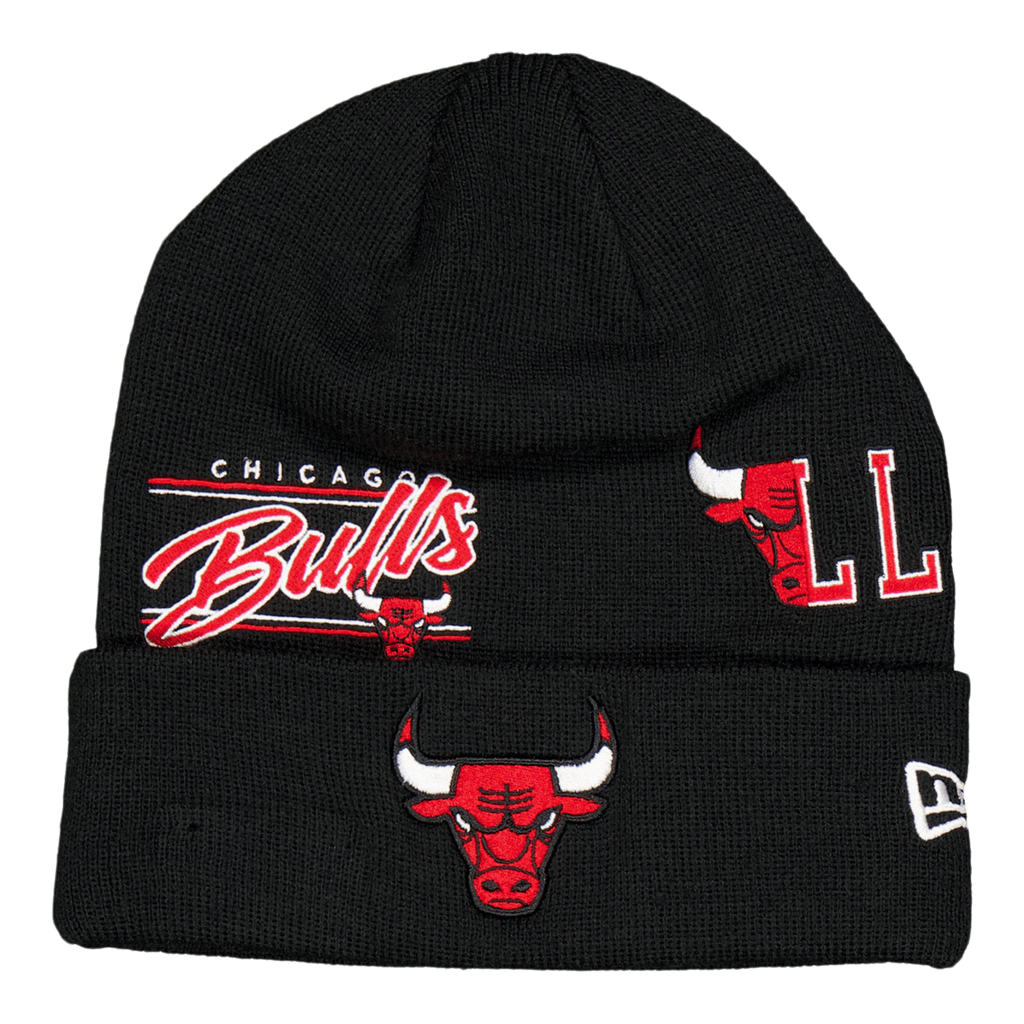 BULLS MULTI PATCH BEANIE