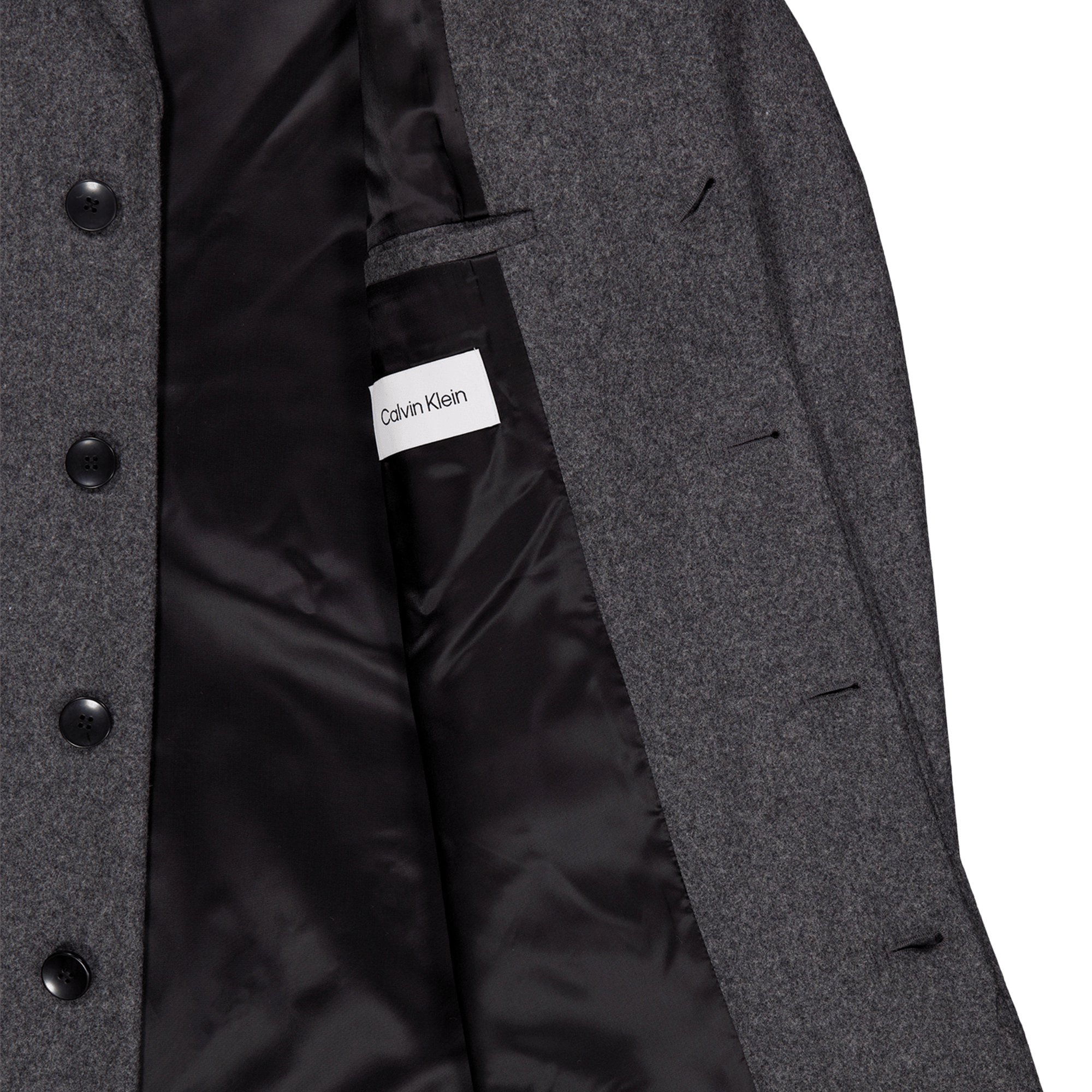 Calvin Klein Modern Wool Blend Coat P4e - Bild 5