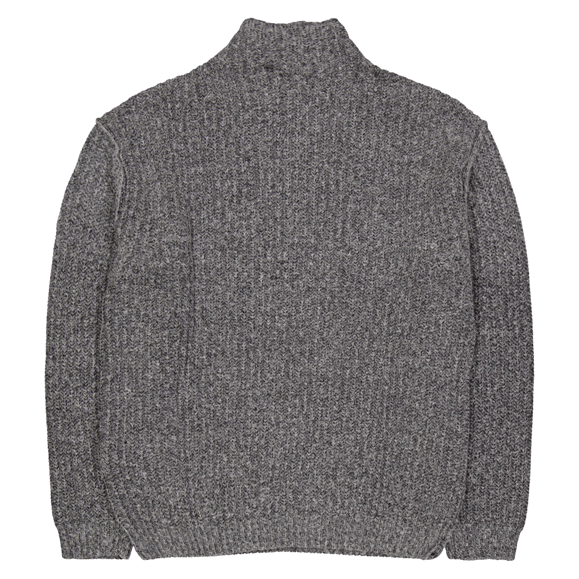 Calvin Klein Half Cardigan Mock Neck Sweat Beh - Bild 2