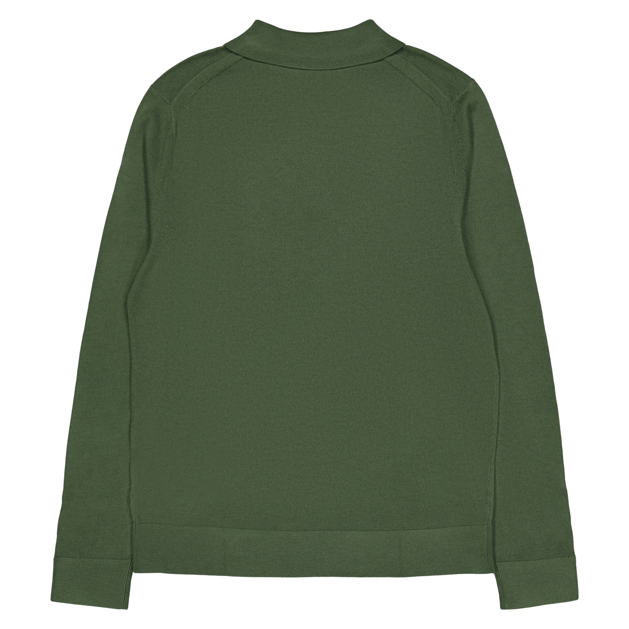 Calvin Klein Merino Polo Sweater Llp - Thyme - Bild 2