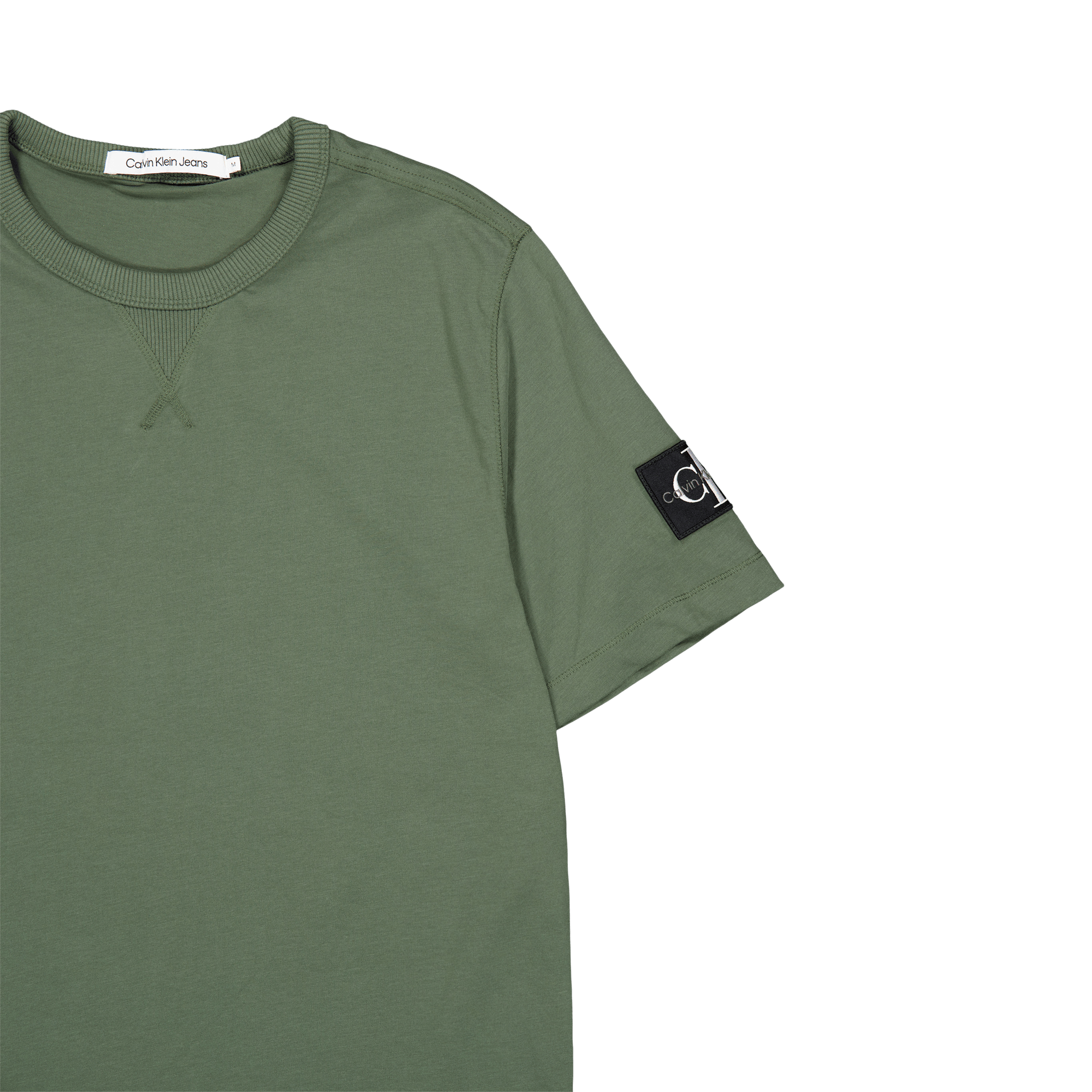 Calvin Klein JeansBadge Regular Tee Llp - Thyme - Bild 3