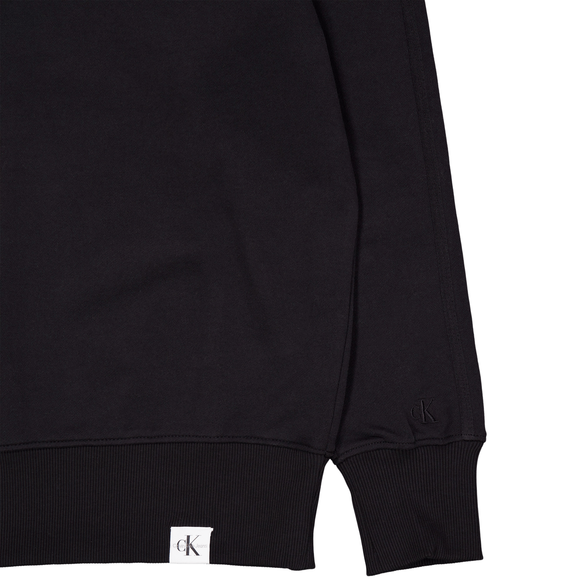 Woven Tab Crew Neck Beh - Bild 3