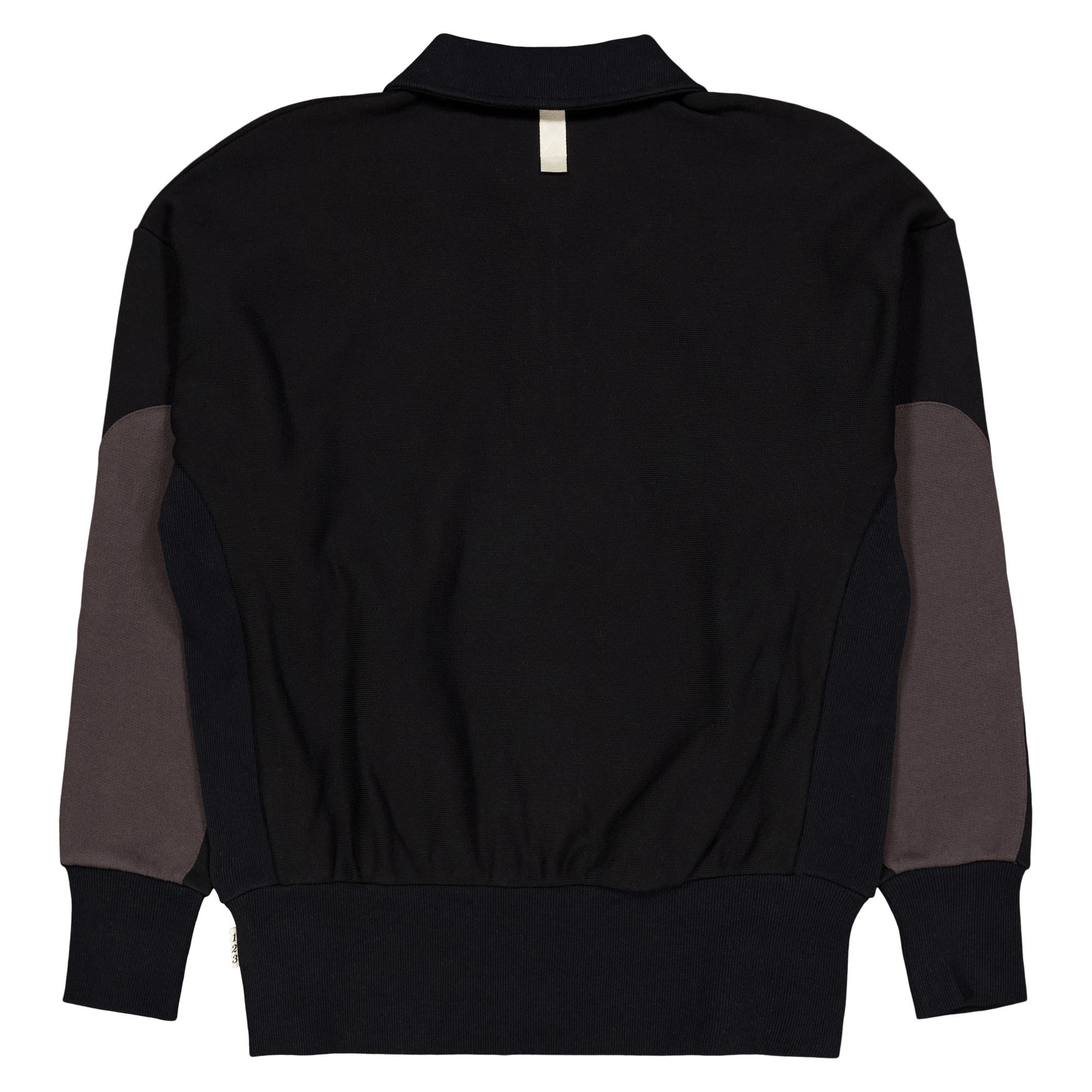 Abc. 123. Quarter Zip Sweatshi Black - Bild 2