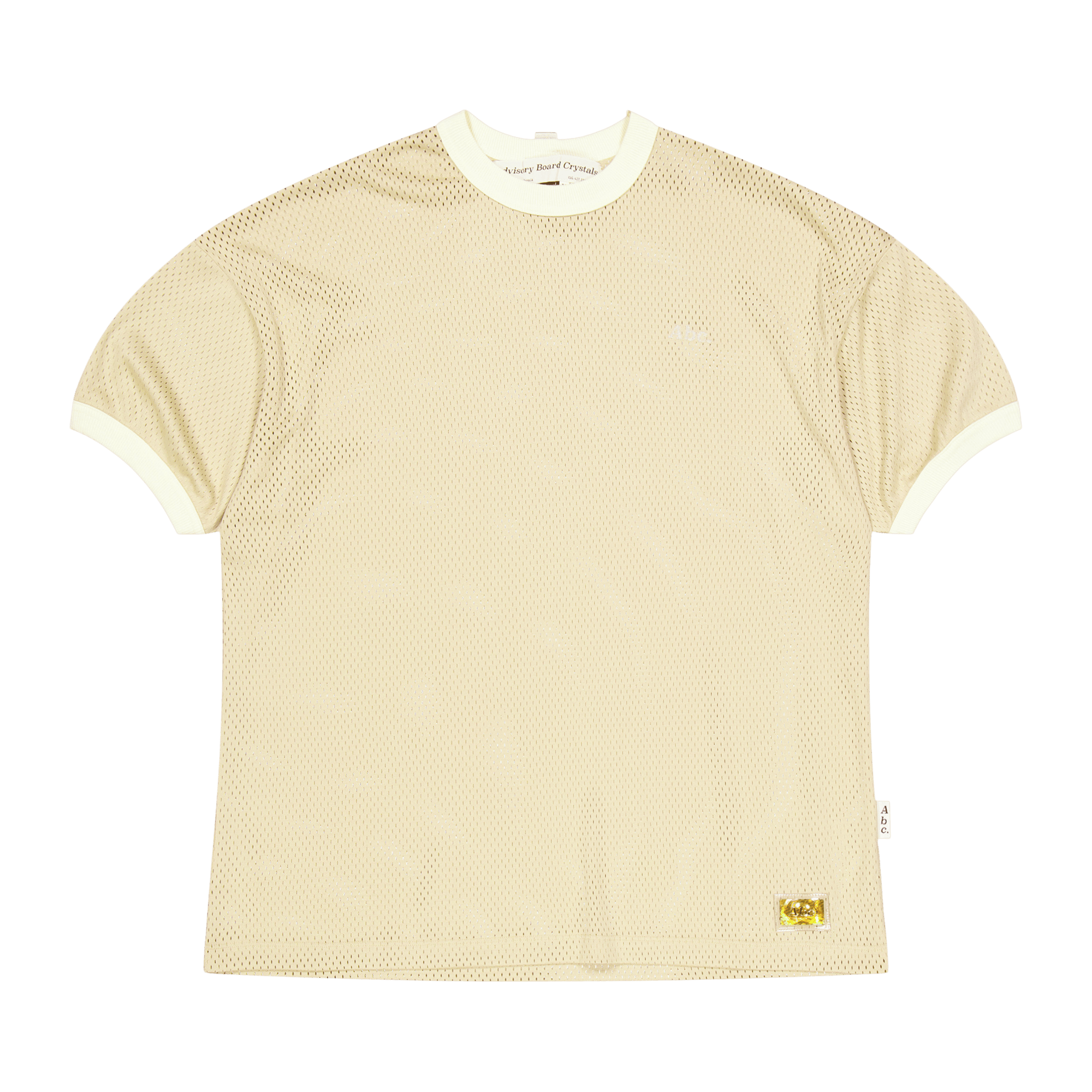 Abc. 123 Mesh Ringer T-shirt Ecru