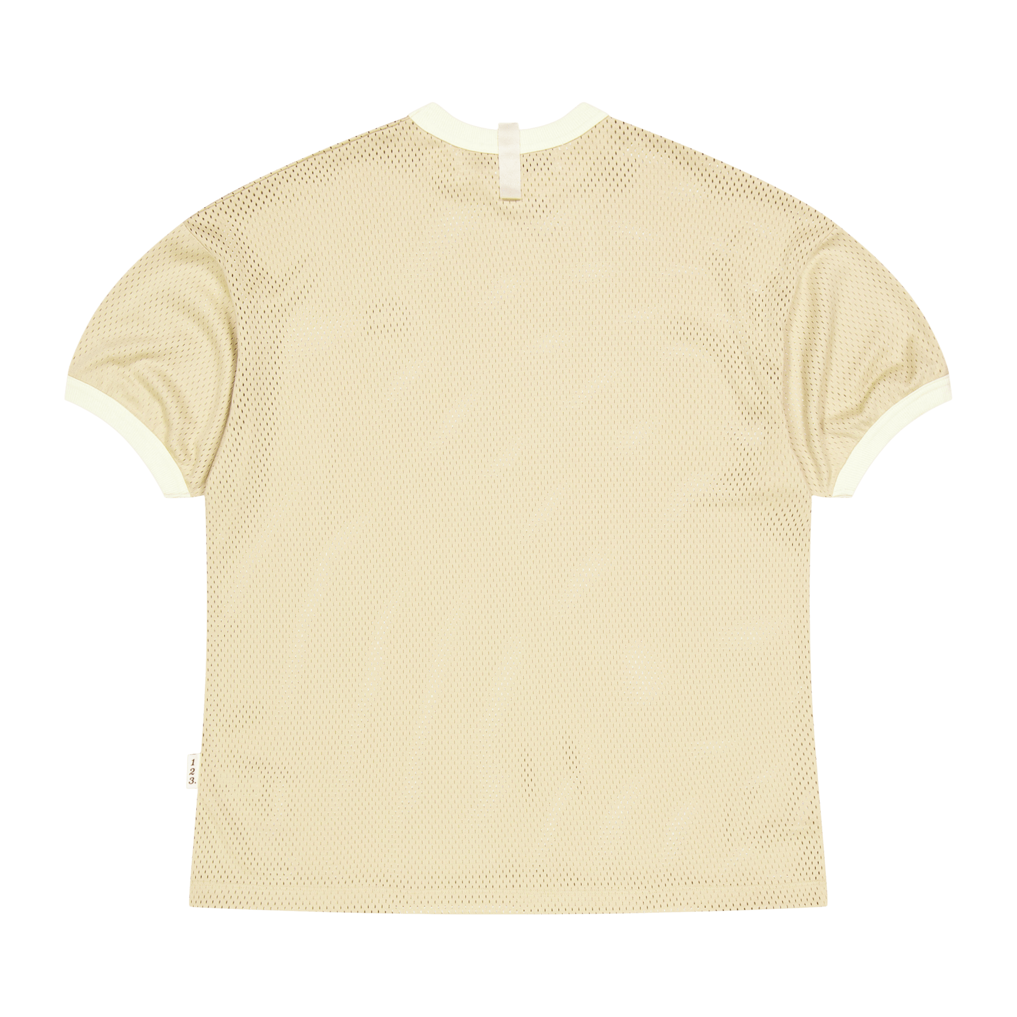 Abc. 123 Mesh Ringer T-shirt Ecru - Bild 2