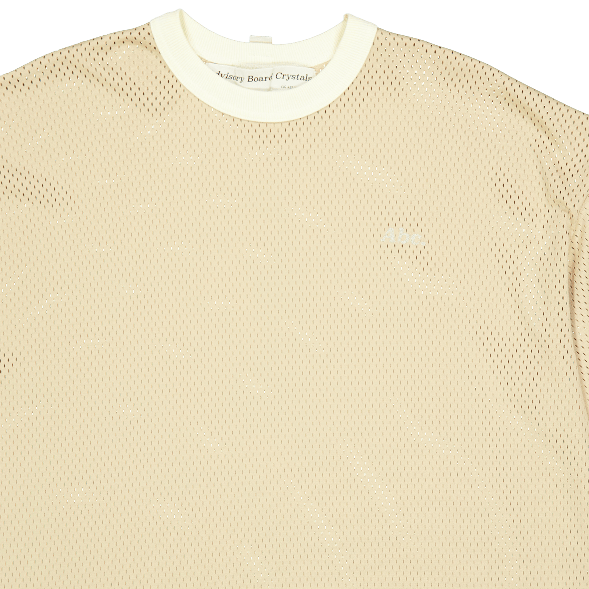 Abc. 123 Mesh Ringer T-shirt Ecru - Bild 3