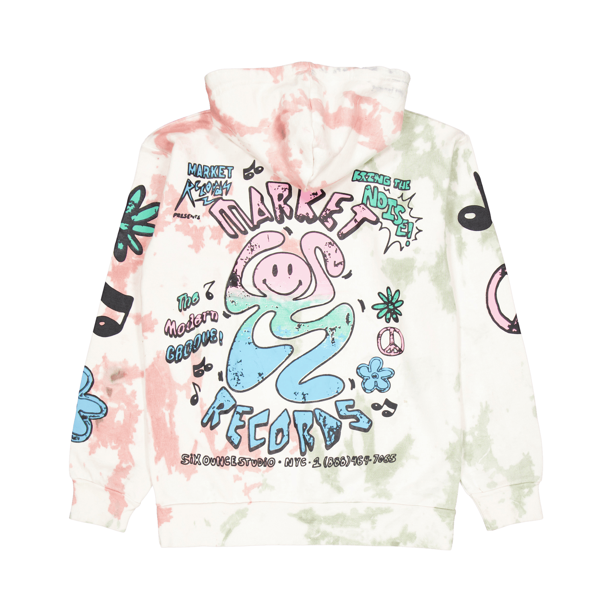 Smiley Market Records Angel Si Sand Tie-dye - Bild 3