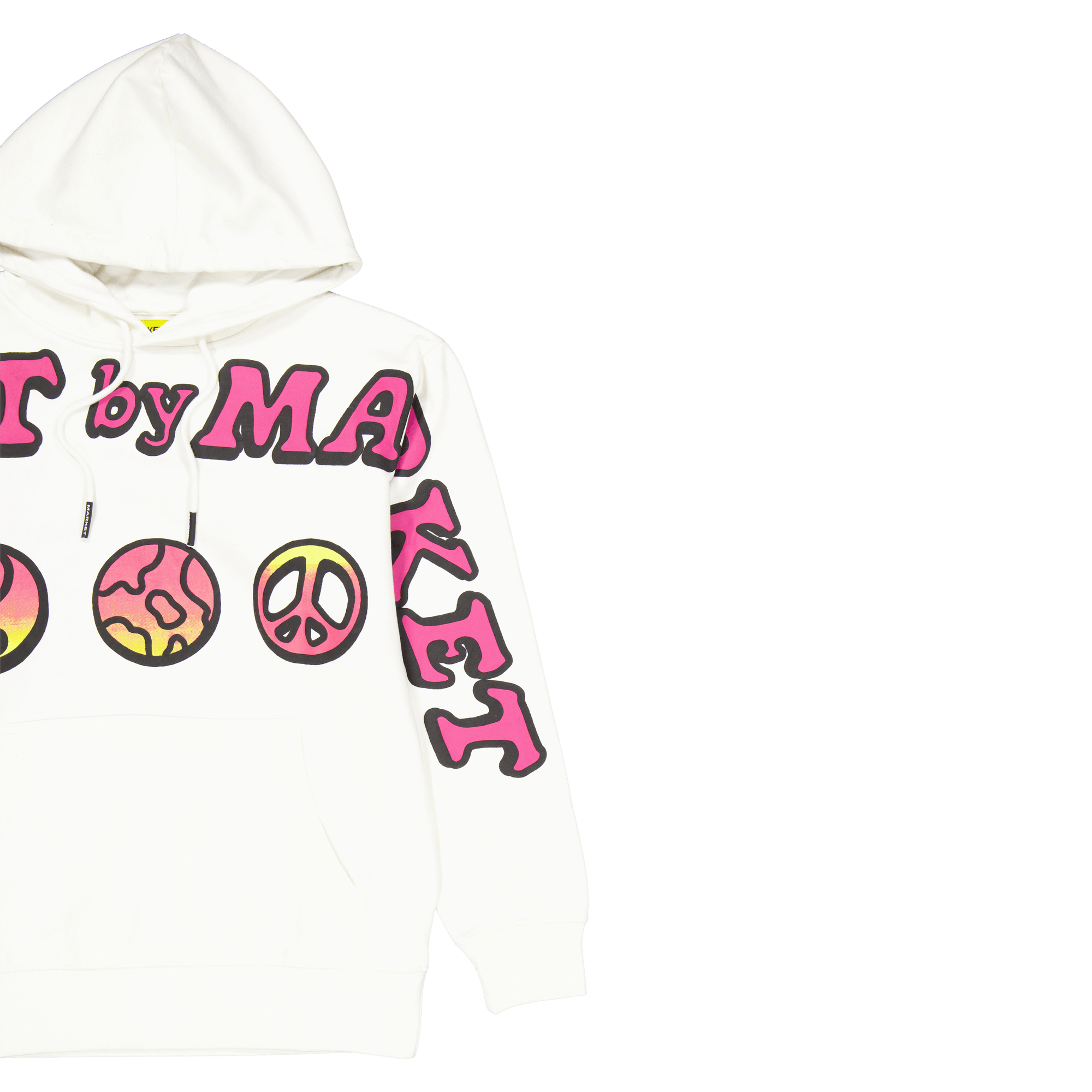 Cali Lock Peace Hoodie Cream - Bild 2