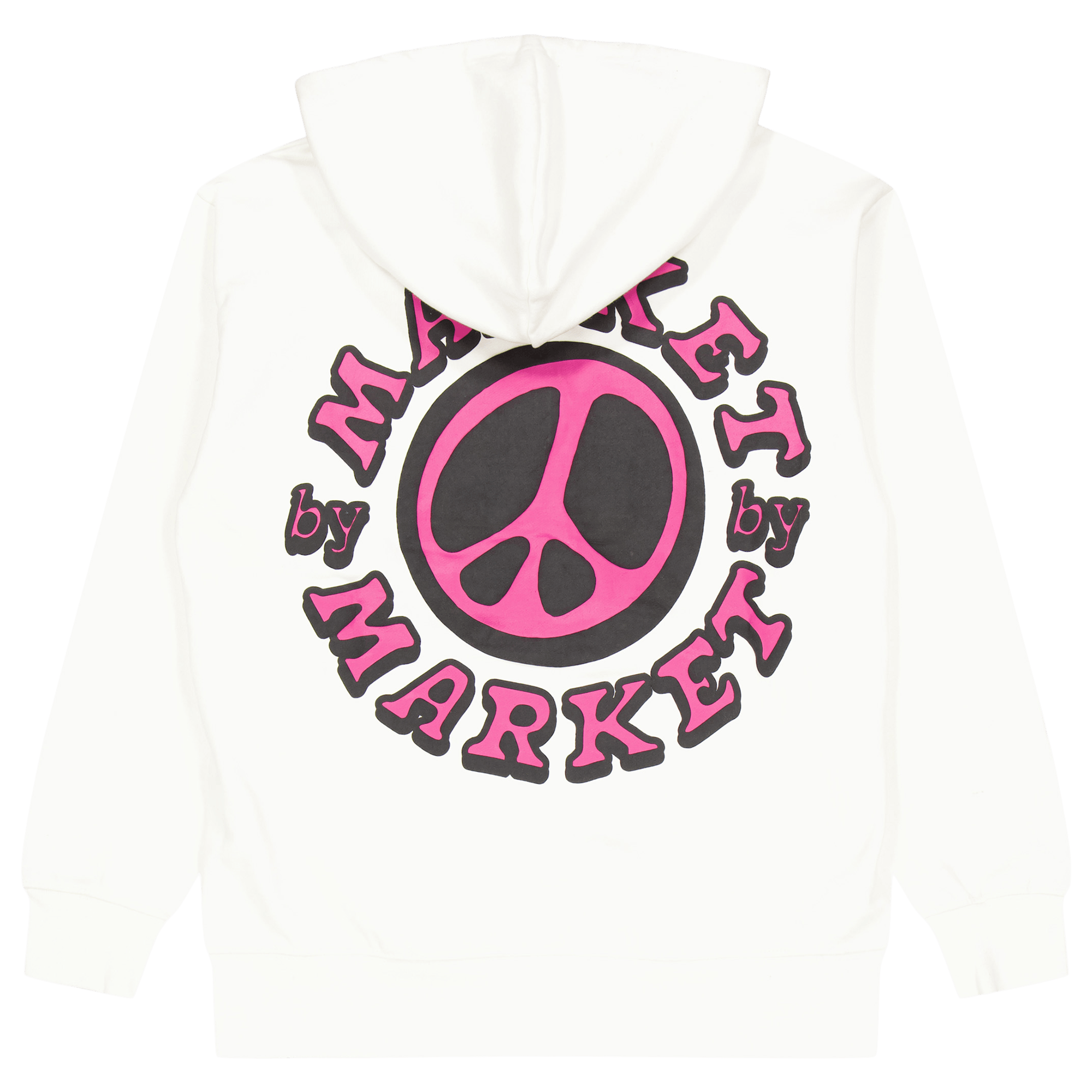 Cali Lock Peace Hoodie Cream - Bild 3