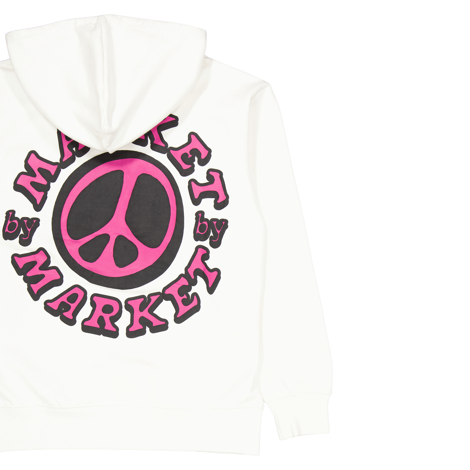 Cali Lock Peace Hoodie Cream - Bild 4