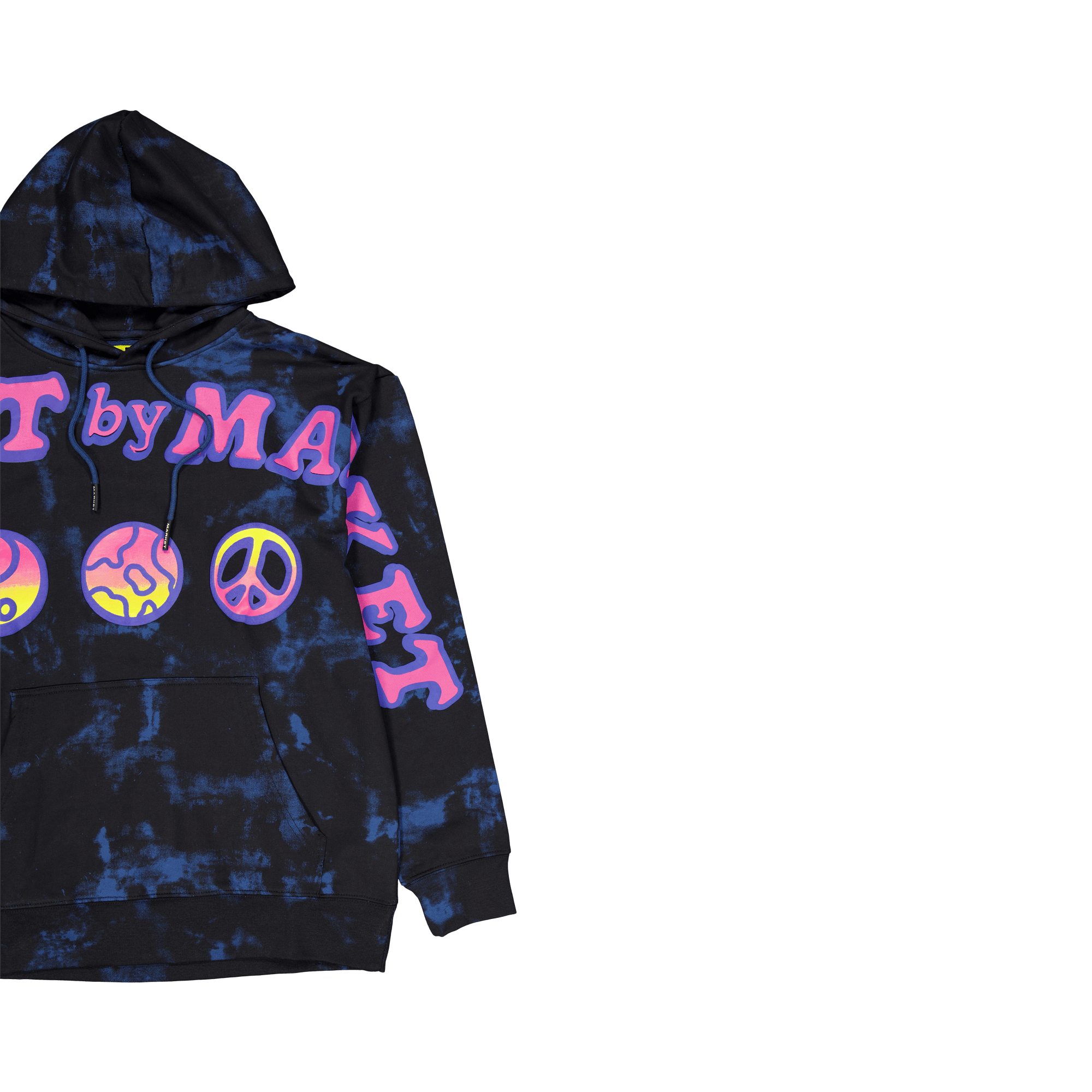 Cali Peace Tie-dye Hoodie Navy Smoke Tie-dye - Bild 2