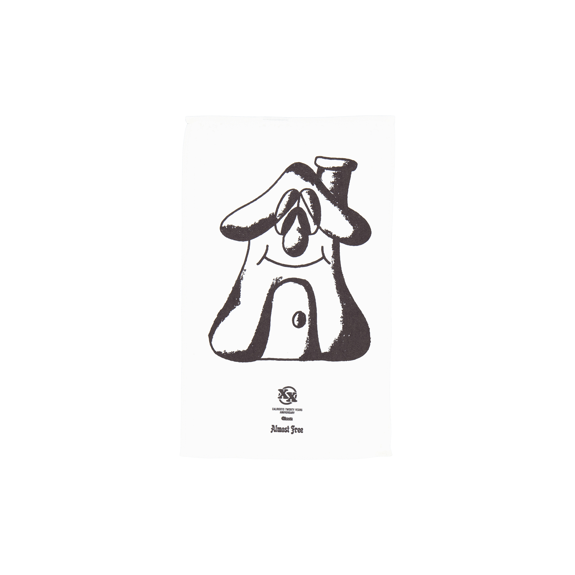 Cali Xx Mini Towel X Almost Fr White, Unisex, Ausrüstung, sonstiges Zubehör, ONESIZE