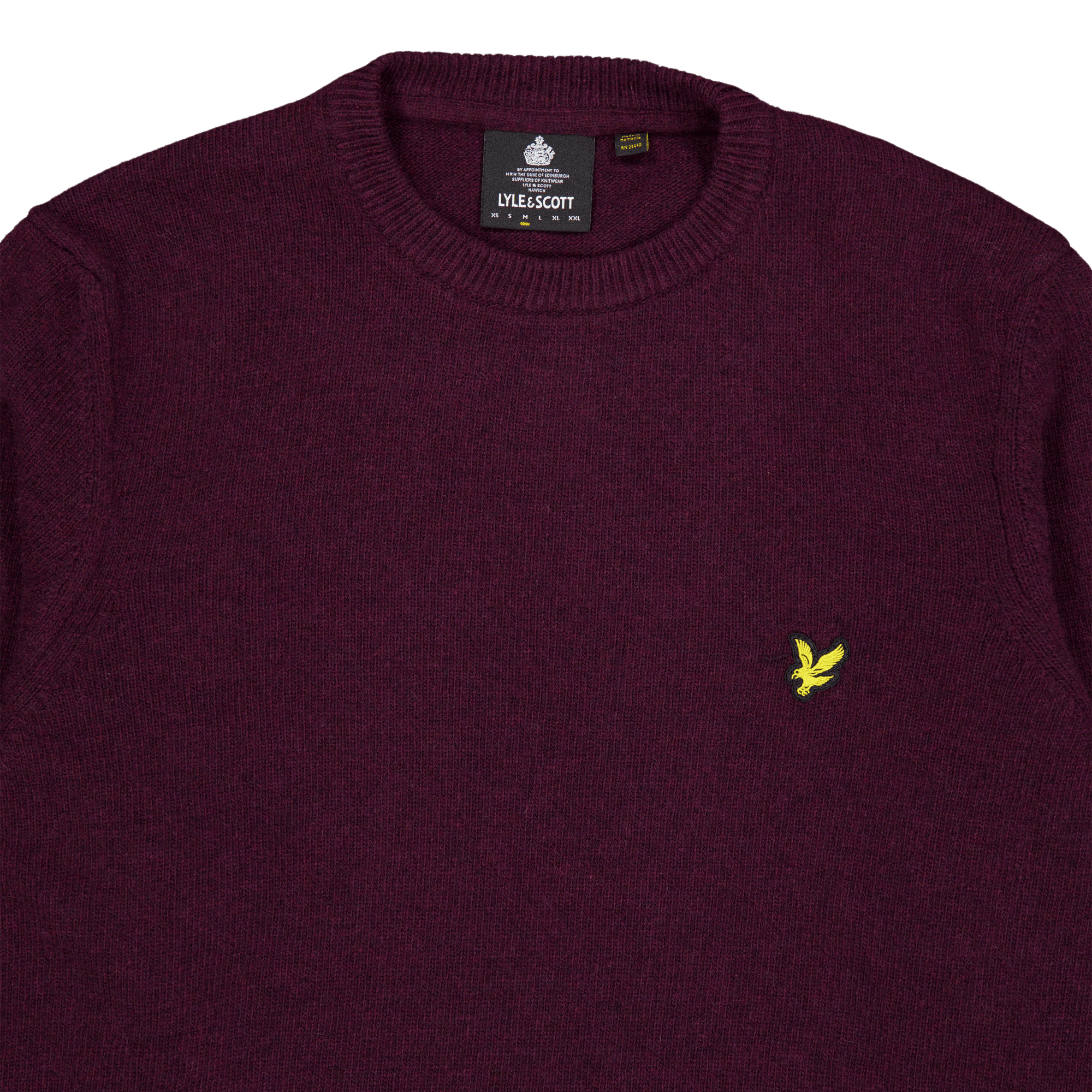 Lyle & Scott Crew Neck Lambswool Blend Jump Z638  Marl - Bild 3