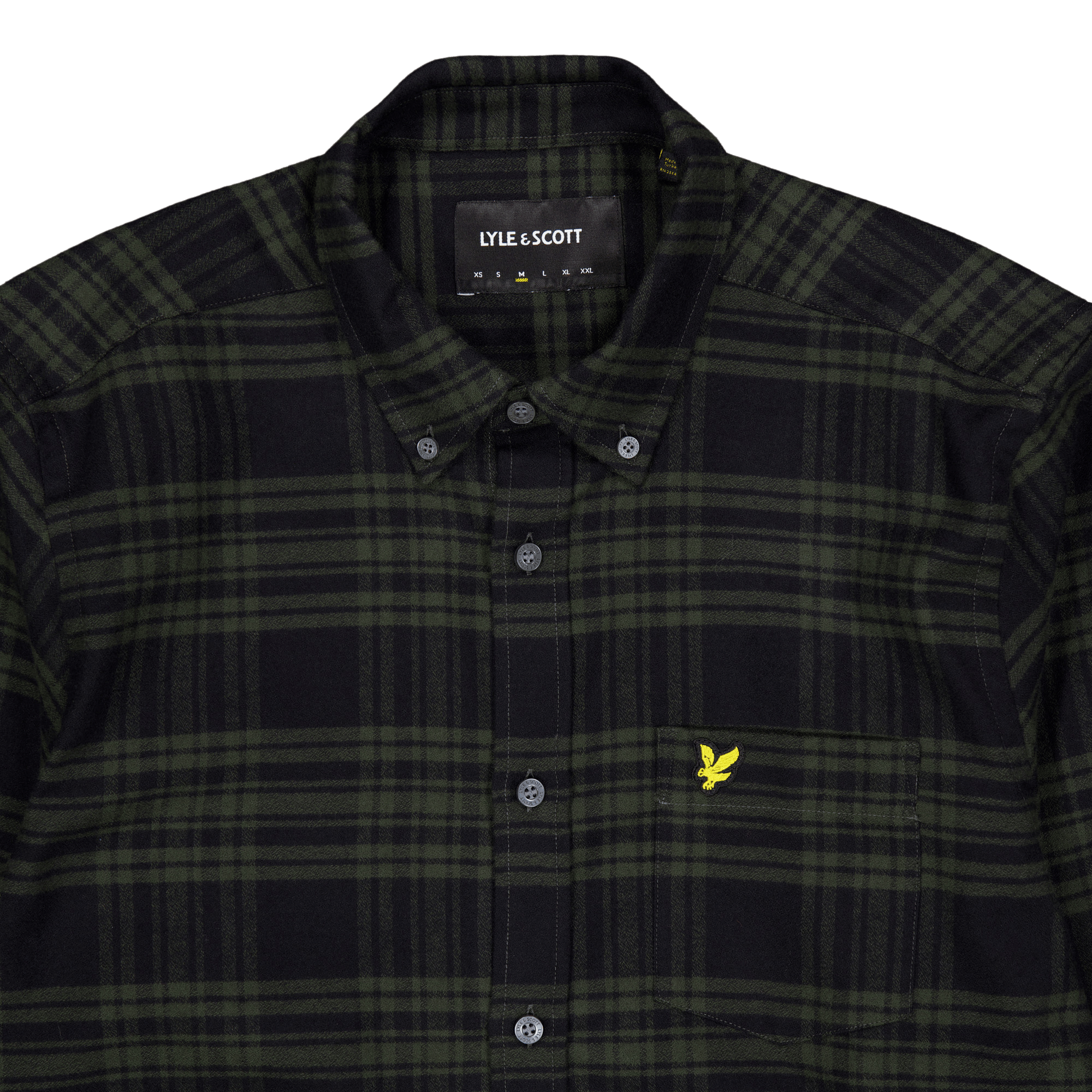 Check Flannel Shirt W995 Mountain Moss - Bild 3