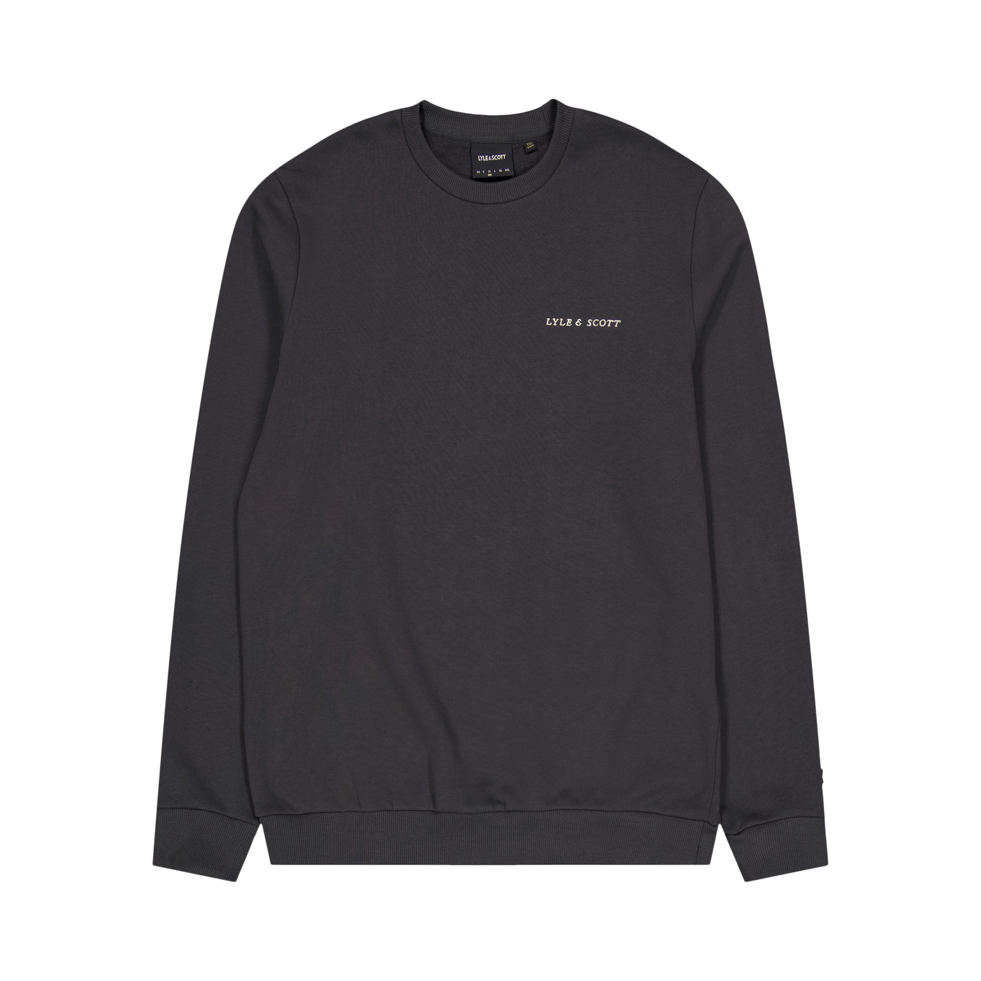 Embroidered Crew Neck Sweatshirt