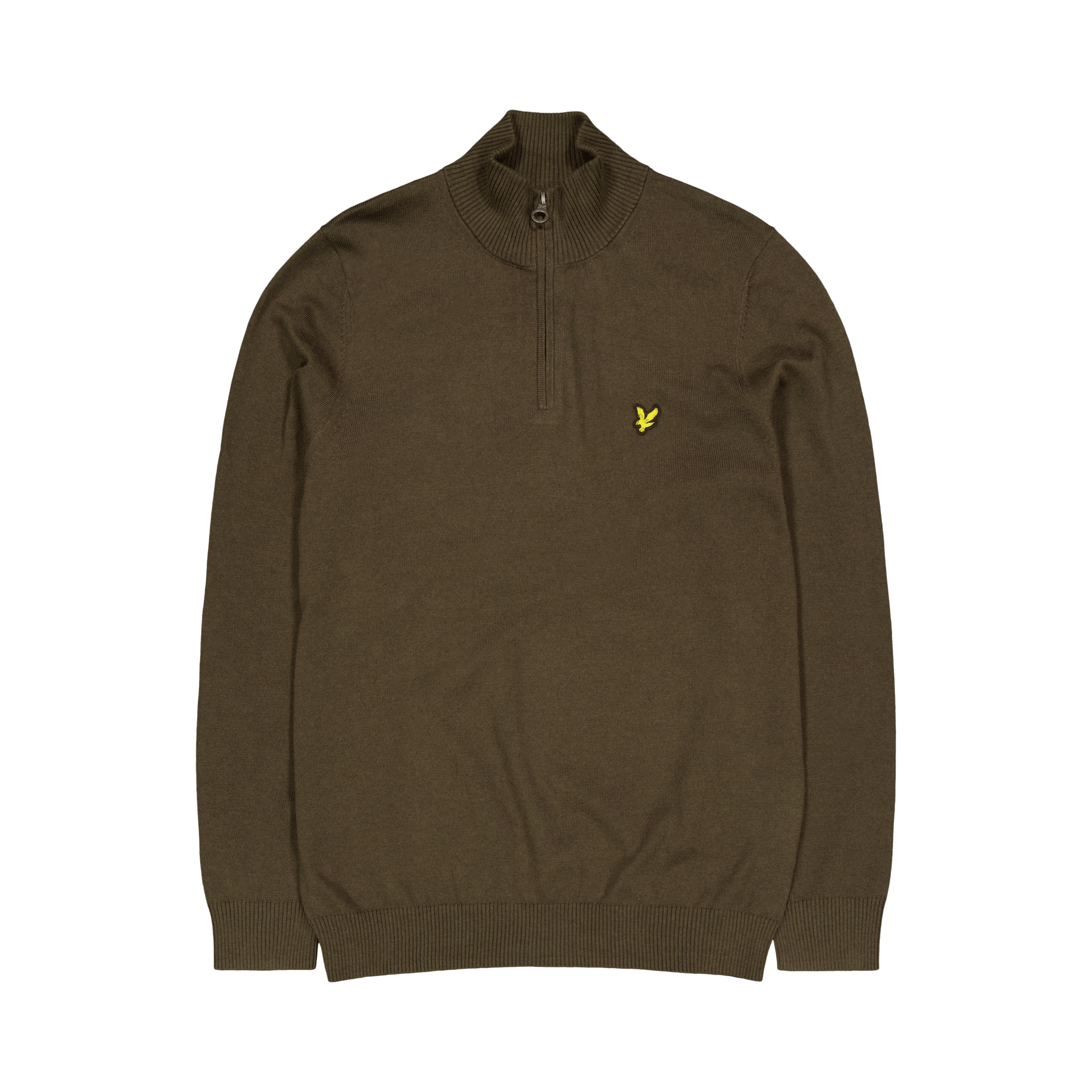 Cotton Merino Quarter Zip Jump W485