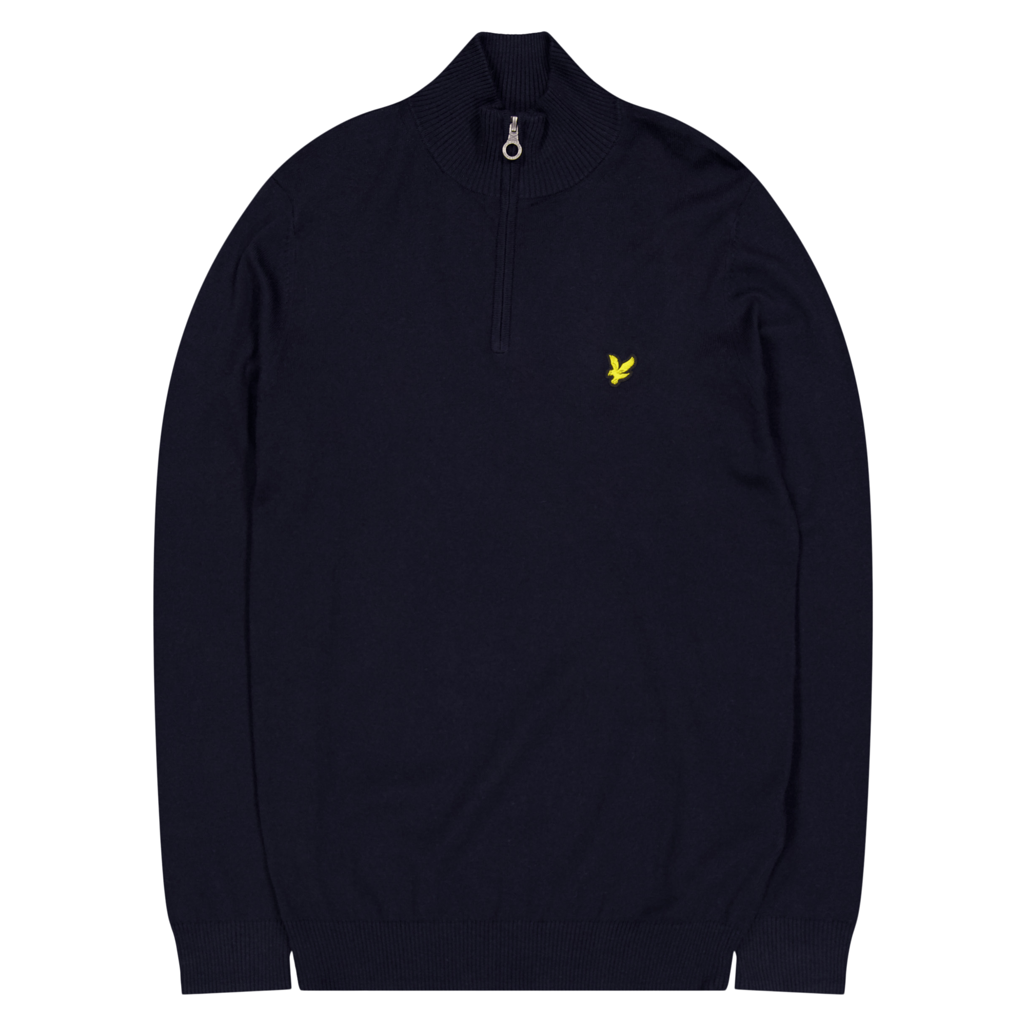 Cotton Merino Quarter Zip Jump Z271 Dark