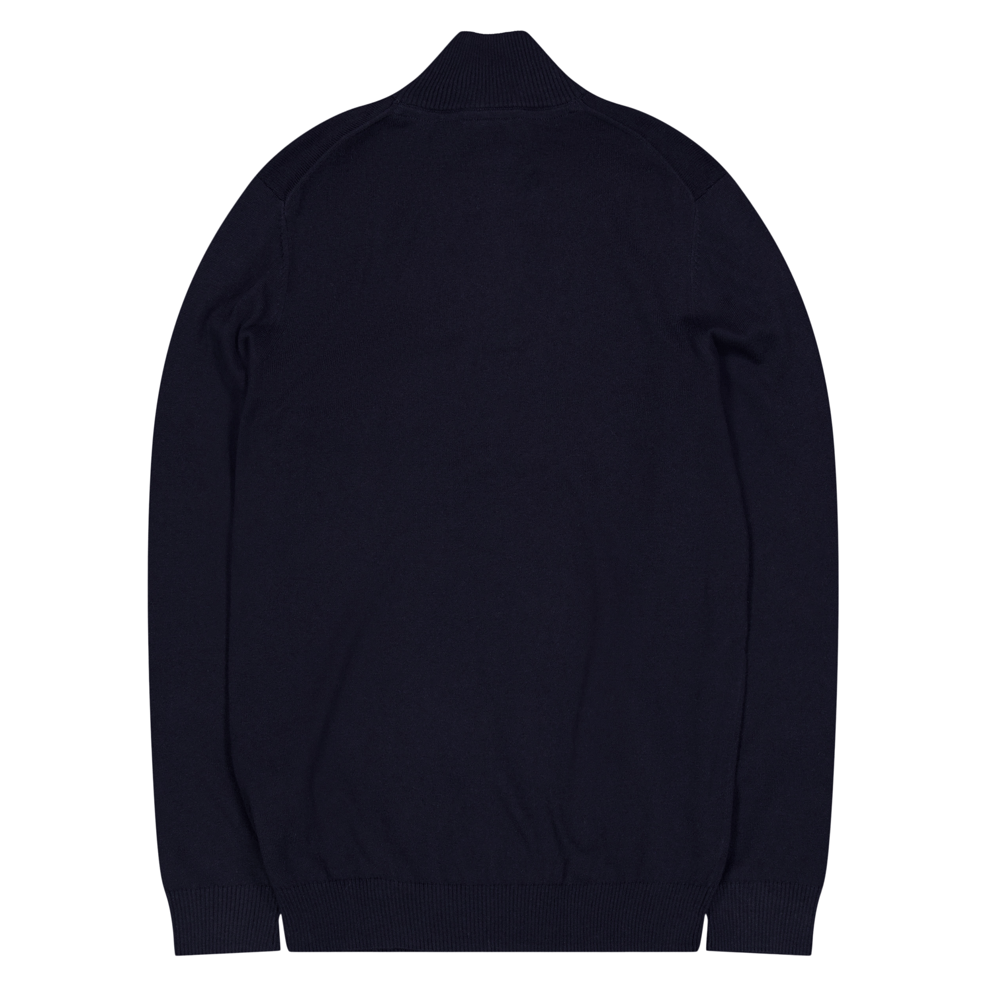 Cotton Merino Quarter Zip Jump Z271 Dark - Bild 2