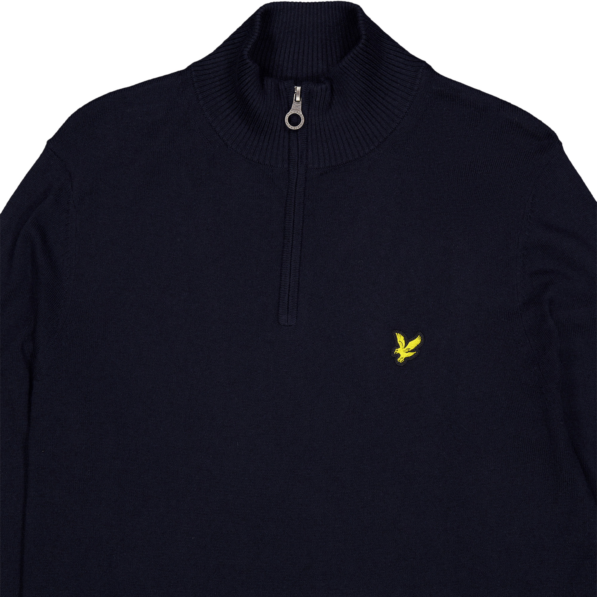 Cotton Merino Quarter Zip Jump Z271 Dark - Bild 3