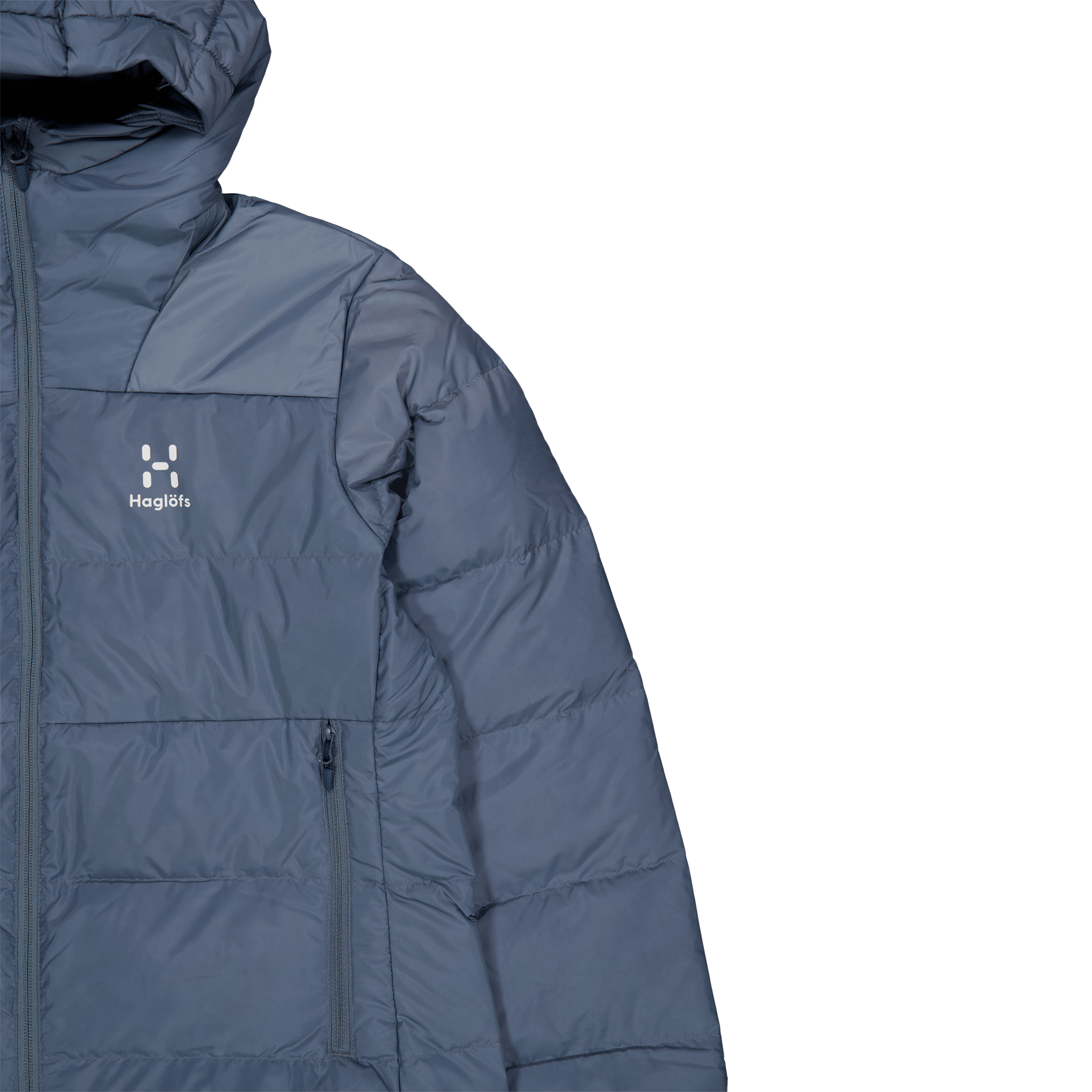 Bield Down Hood W Steel Blue - Bild 3