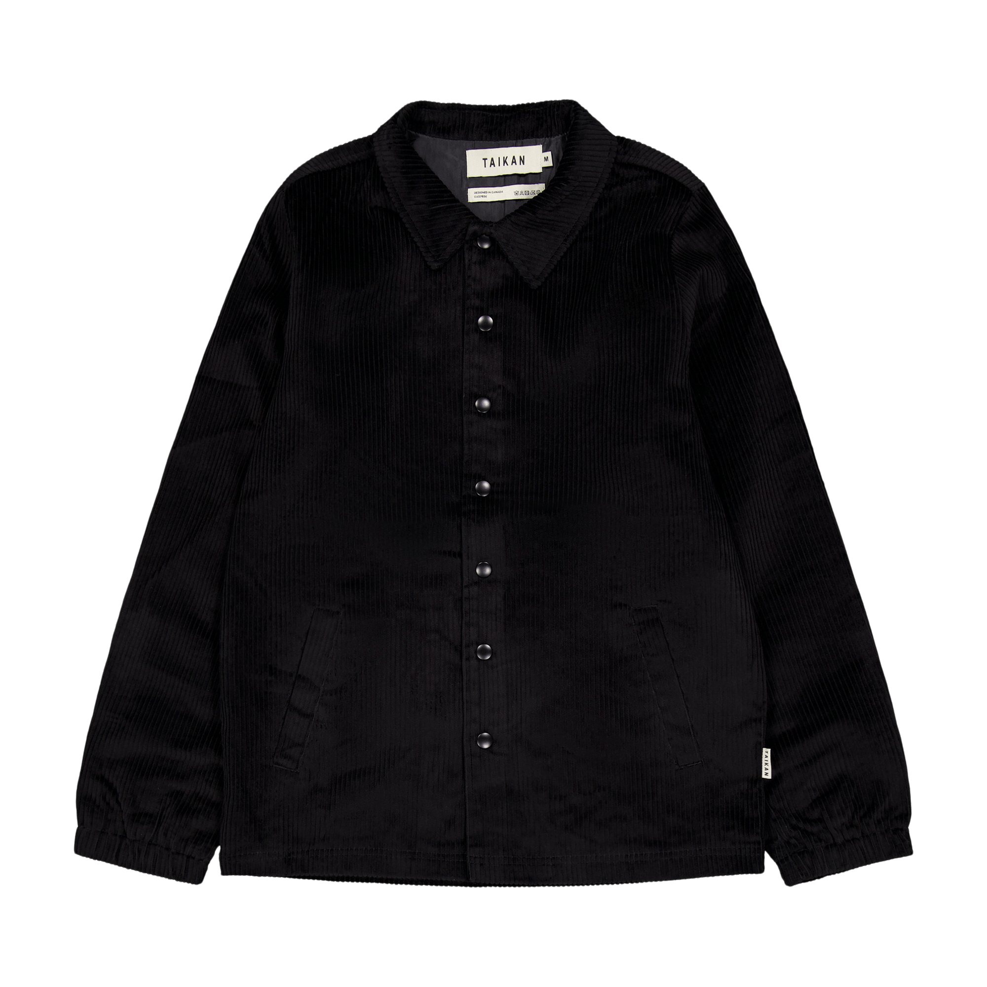 Corduroy Manager’s Jacket-blac Black