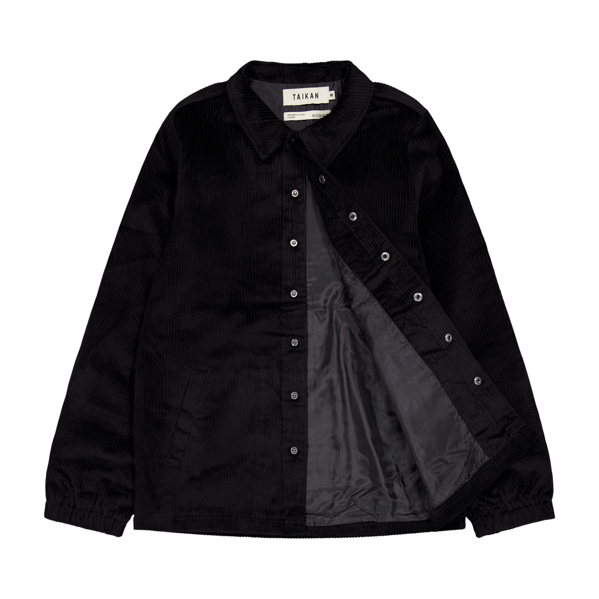 Corduroy Manager's Jacket-blac Black - Bild 4