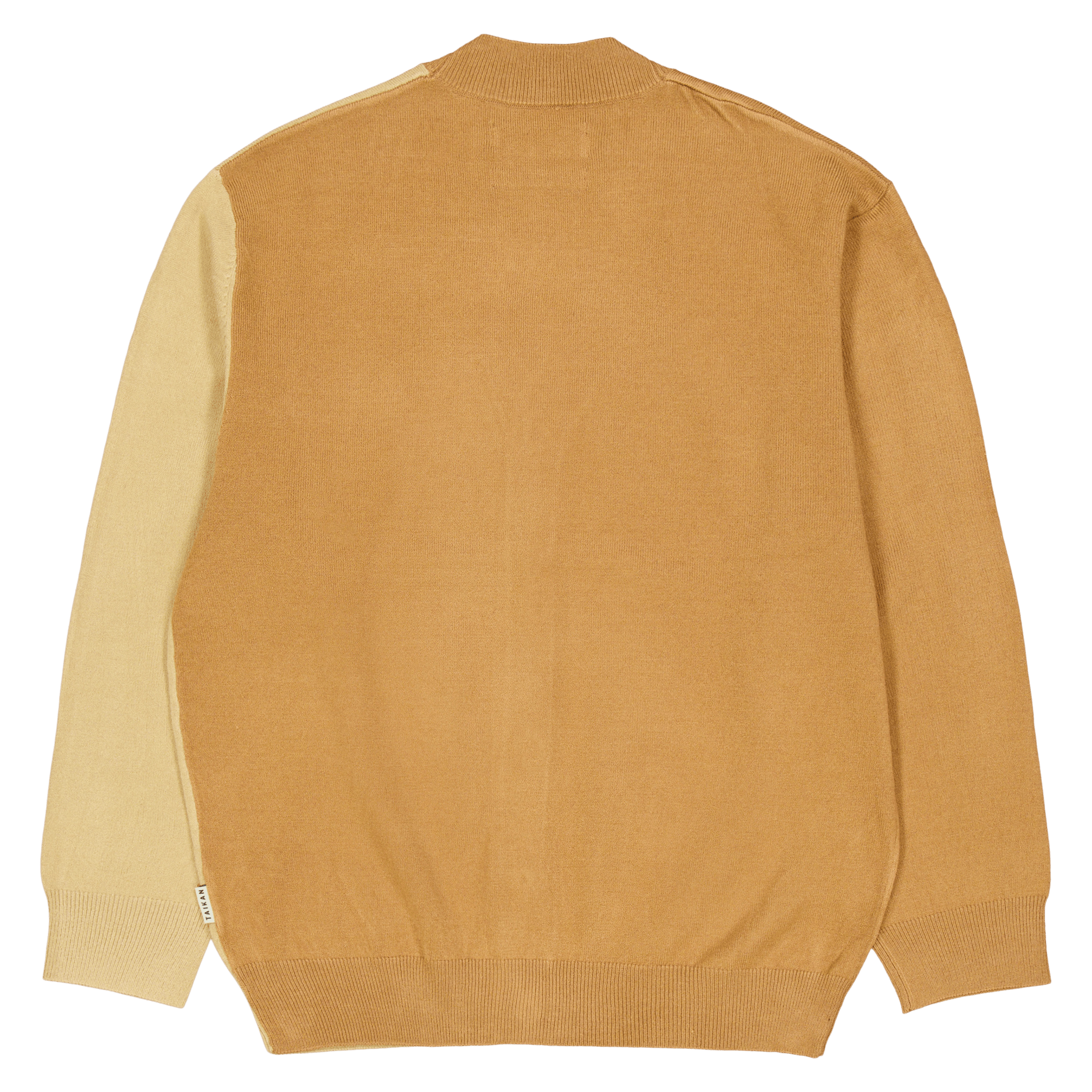 Colour Blocked Cardigan-tan/cr Tan/cream - Bild 2