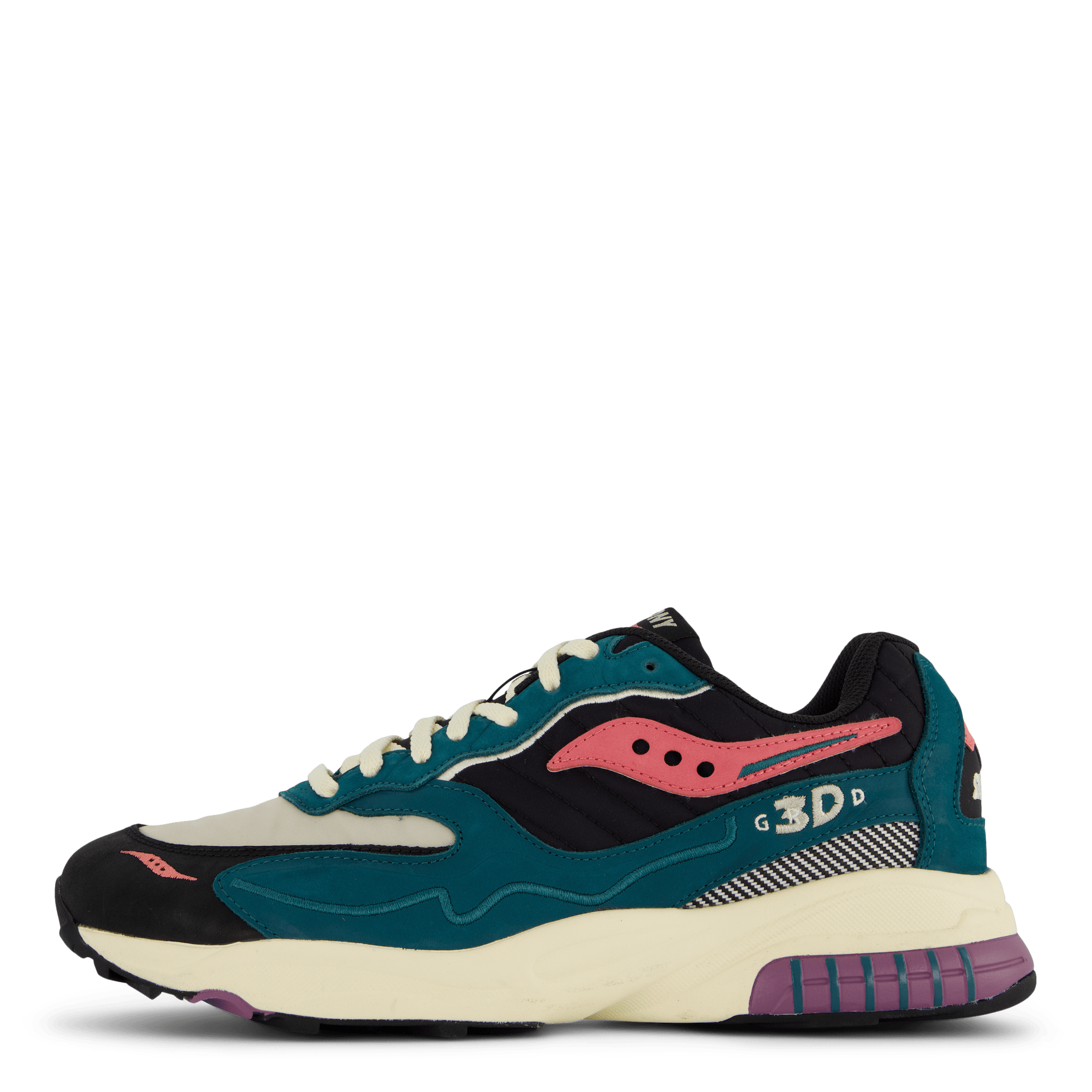 3d Grid Hurricane Green/black