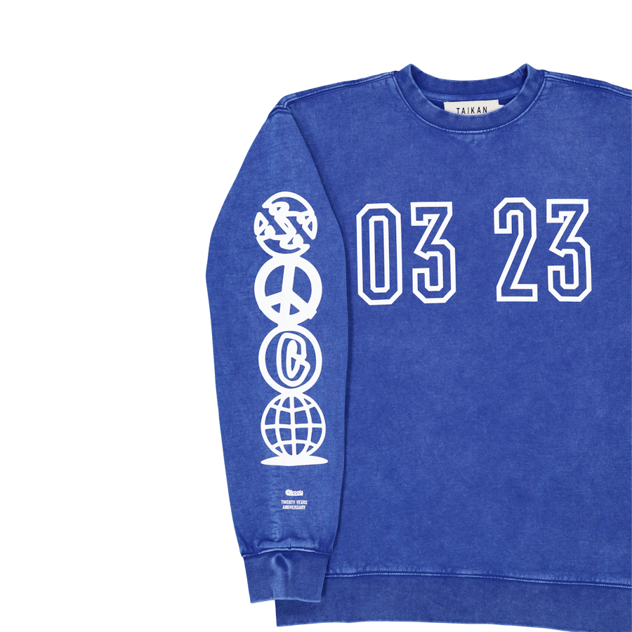 Taikan X Cali Xx Custom Crew Royal Blue Acid - Bild 4