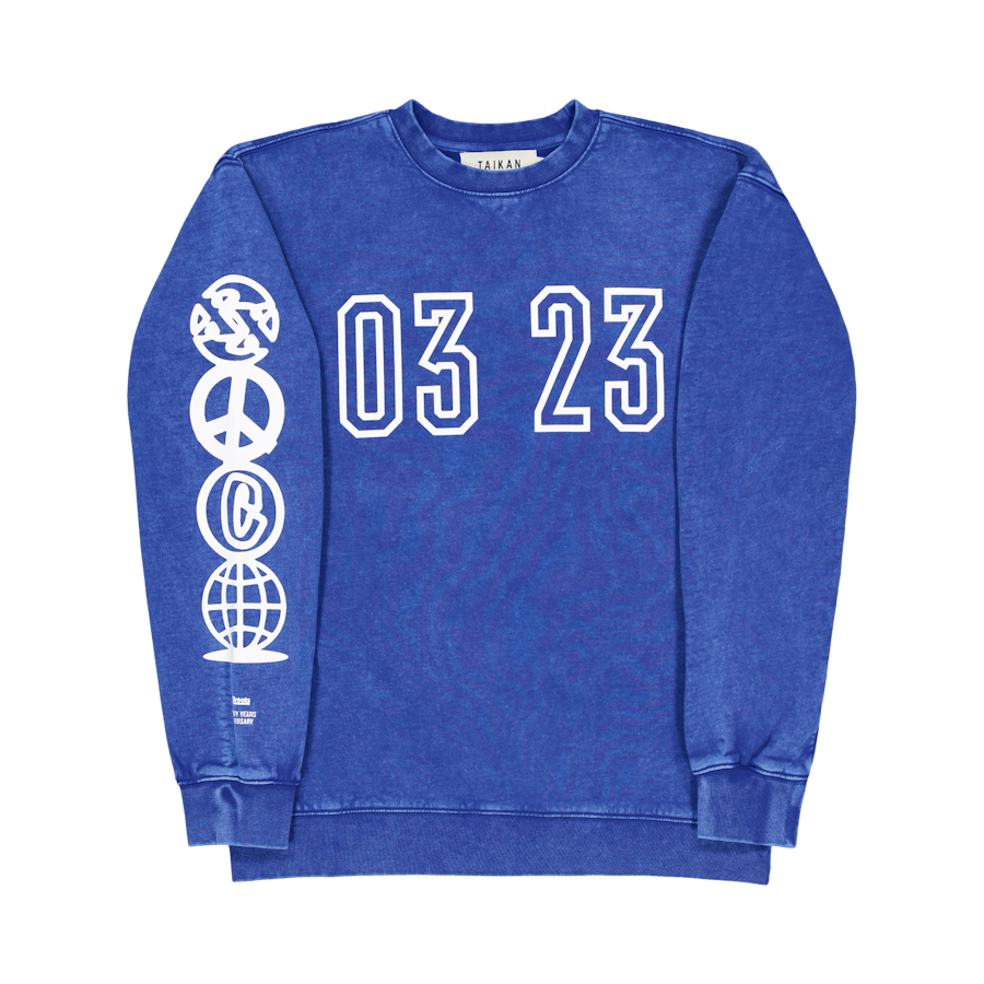 Taikan X Cali Xx Custom Crew Royal Blue Acid - Bild 7