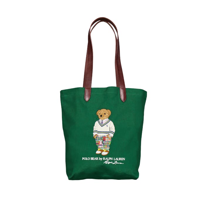 Canvas-tote-tte-med New Forest, Unisex, varusteet, Lisätarvikkeet, Vihreä, ONESIZE