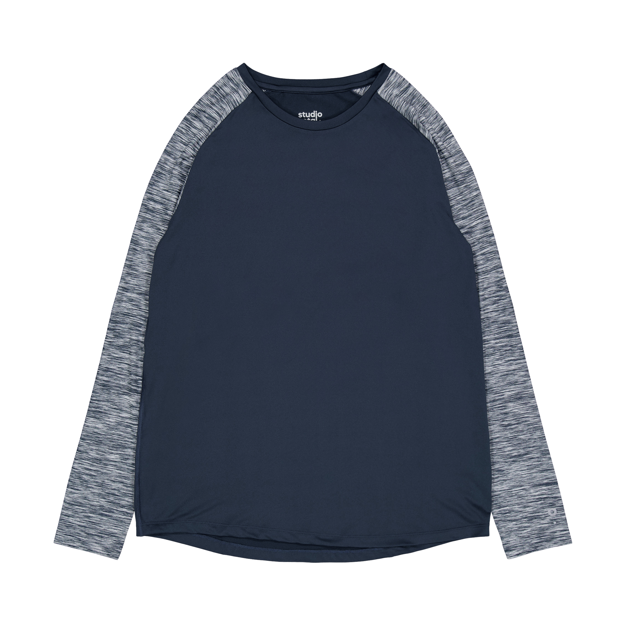 Raglan  Long Sleeve Blu