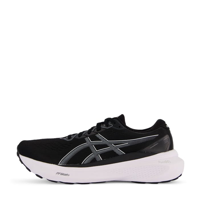 Gel-kayano 30 Black/ Sheet Rock, Unisex, Kengät, Tennarit, urheilukengät, ASICS/Musta, EU 37
