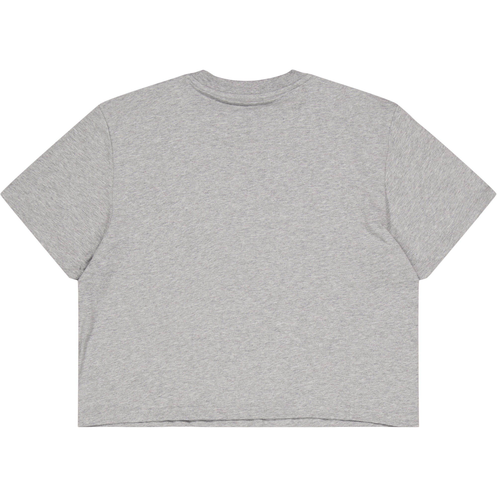 Essentials 3-Stripes Single Jersey Crop Top Medium Grey Heather - Bild 2