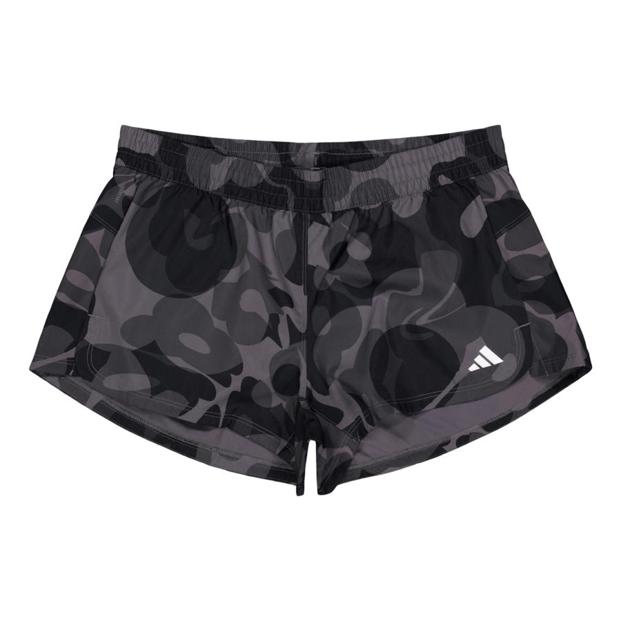 Pacer Train Essentials Floral-Print Woven Shorts Black