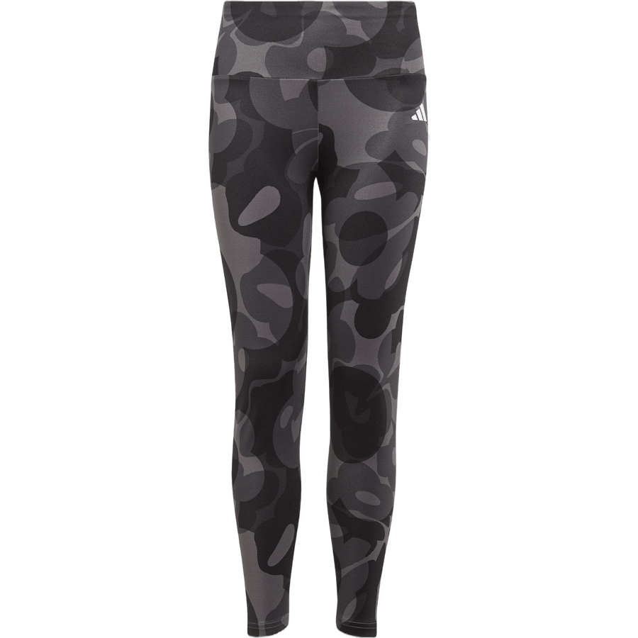 Essentials AEROREADY Seasonal Print High-Waist 7/8 Leggings Kids Black