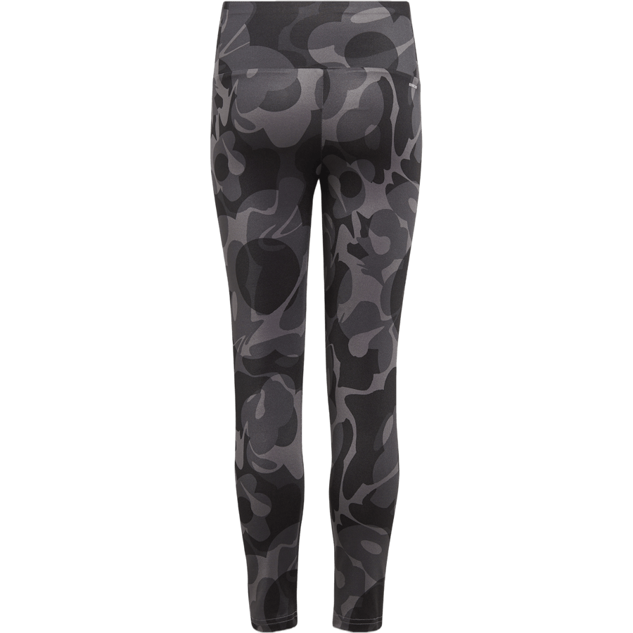 Essentials AEROREADY Seasonal Print High-Waist 7/8 Leggings Kids Black - Bild 2