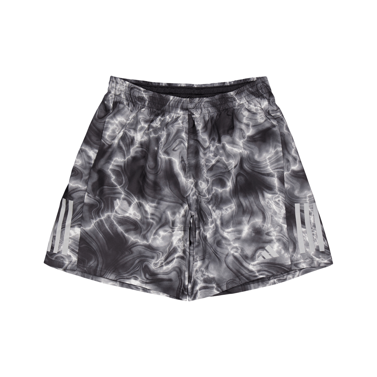 Own the Run Allover Print Shorts White