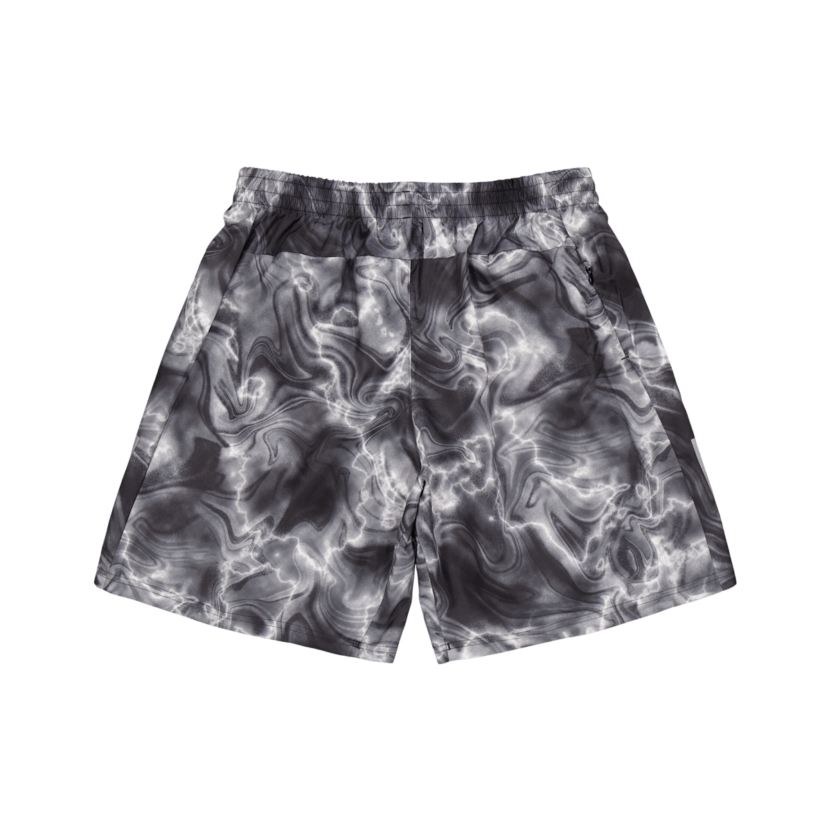 Own the Run Allover Print Shorts White