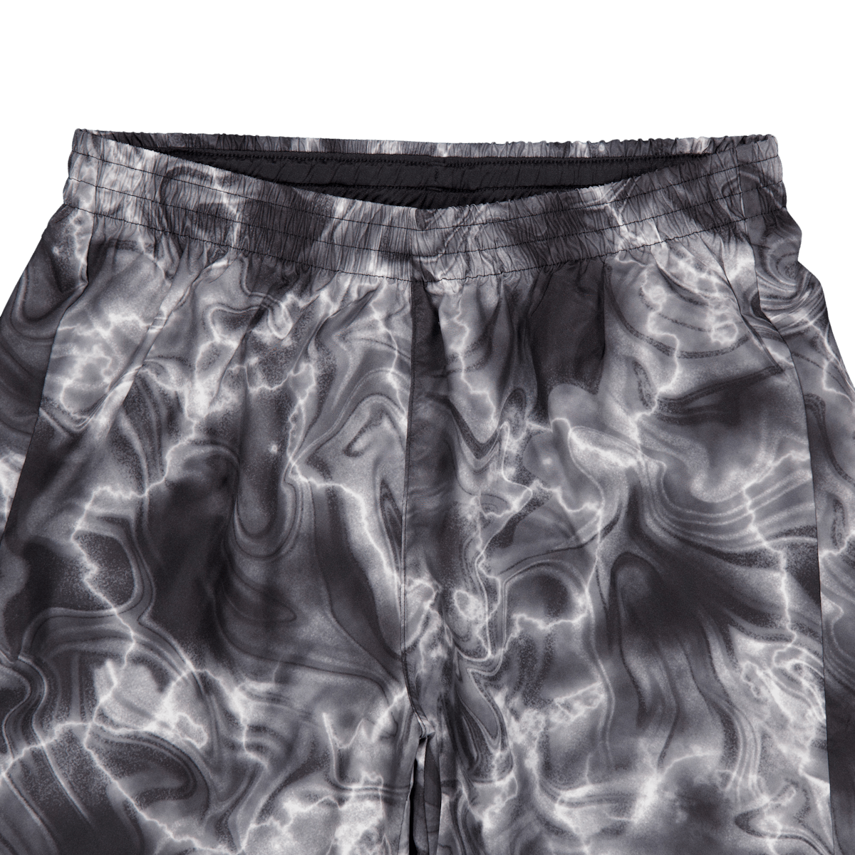 Own the Run Allover Print Shorts White