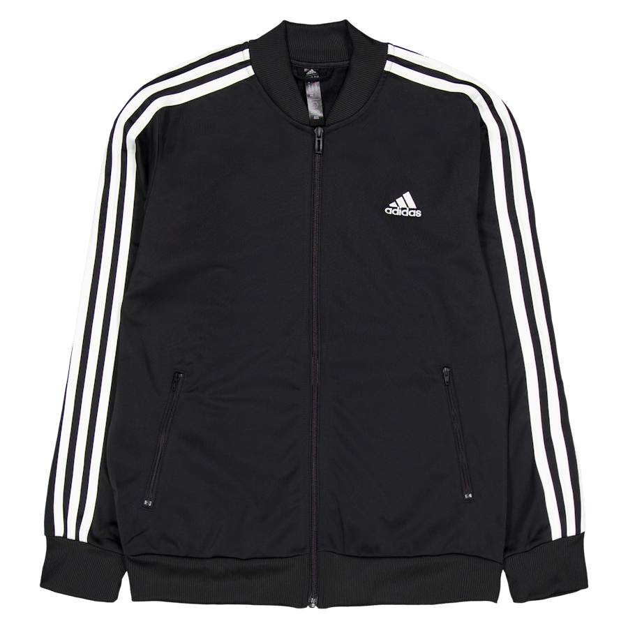Essentials 3-Stripes Tracksuit Black - Bild 2