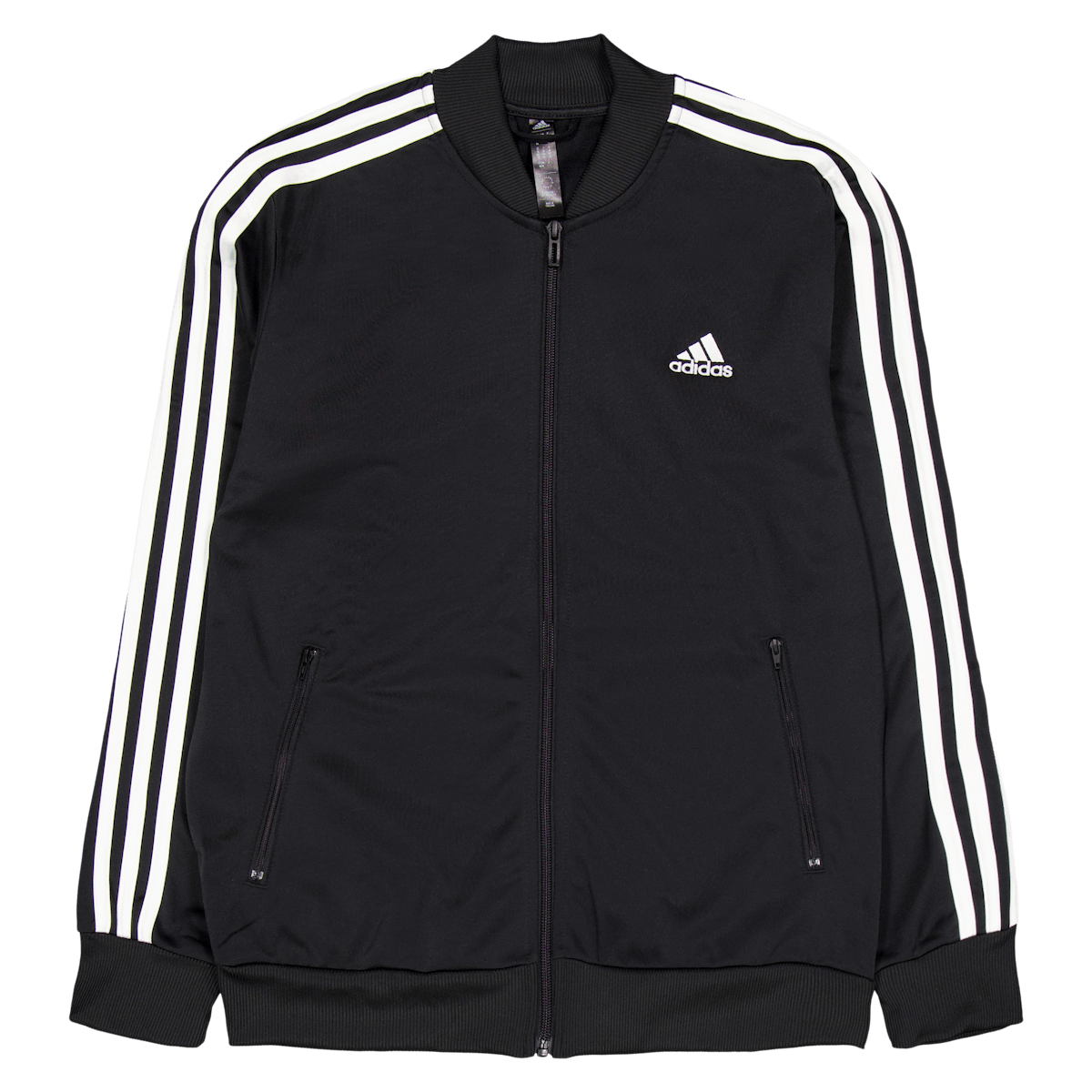 Essentials 3-Stripes Tracksuit Black