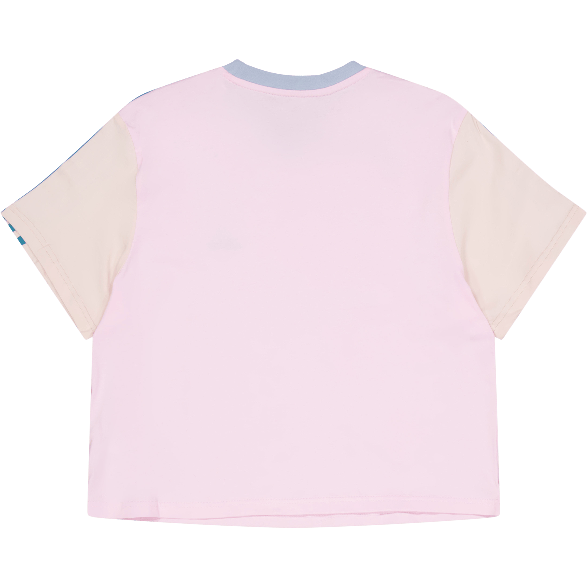 Essentials 3-Stripes Single Jersey Crop Top Clear Pink - Bild 2