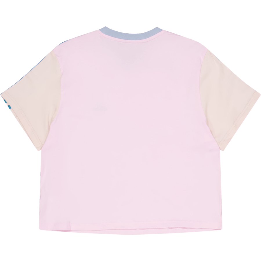 Essentials 3-Stripes Single Jersey Crop Top Clear Pink - Bild 2