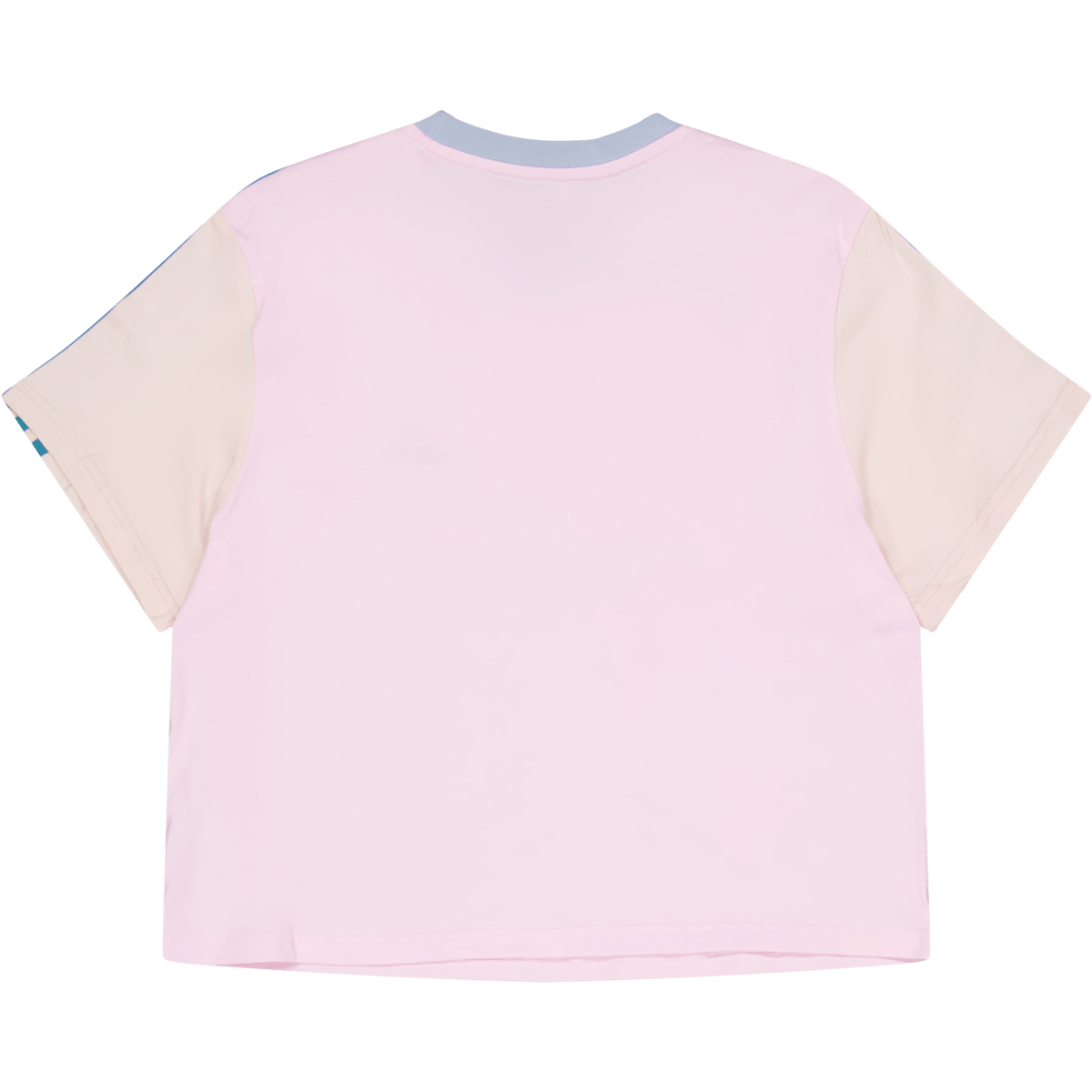 Essentials 3-Stripes Single Jersey Crop Top Clear Pink