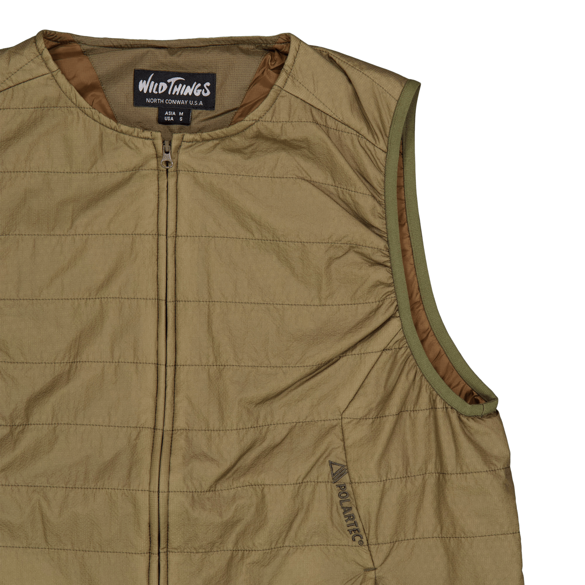 Polar Alpha  Vest Khaki - Bild 3