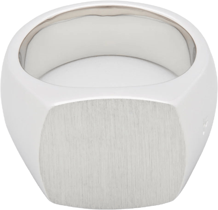 Cushion Satin 925 Sterling Silver