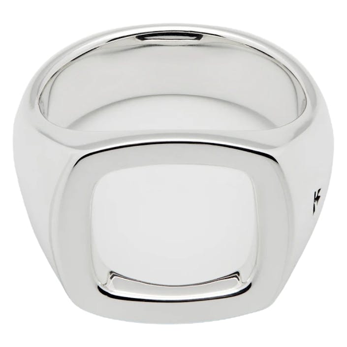 Cushion Open 925 Sterling Silver, Unisex, Equipment, other accessories, Silver, 56